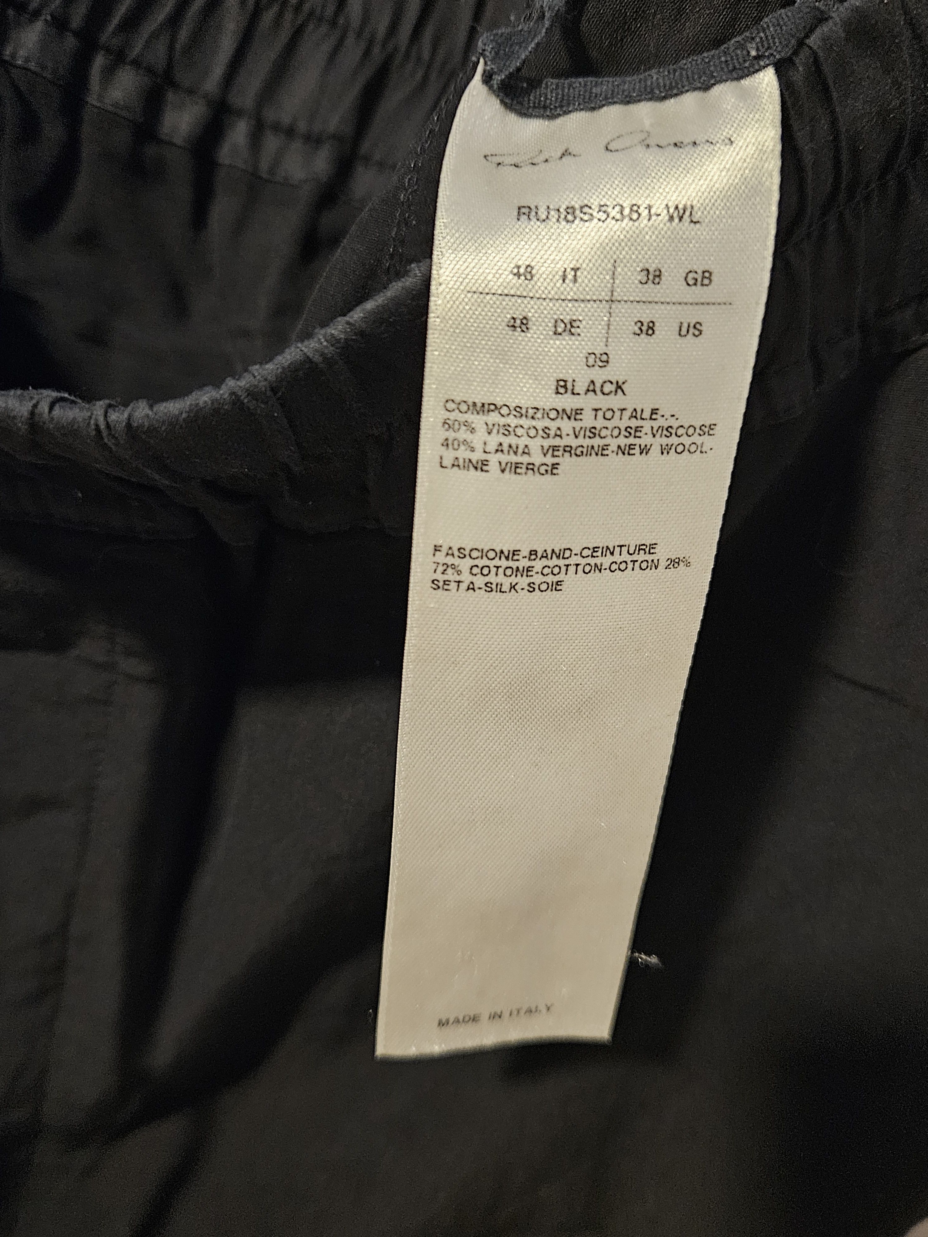 Rick Owens Rick Owens Cropped Pants Size US 32 / EU 48 - 4 Thumbnail