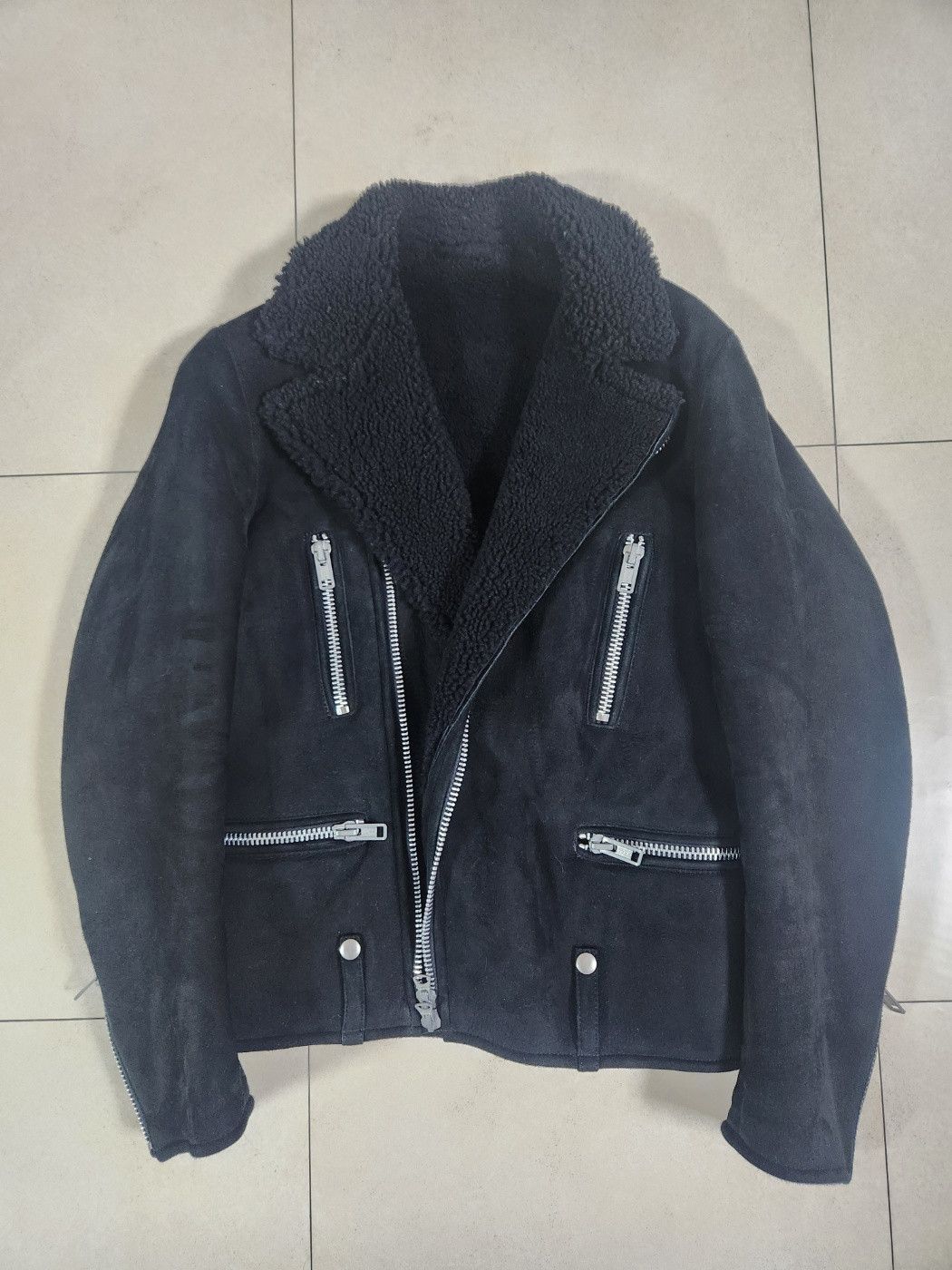Addict Clothes Japan ACVM SHEARLING BIKER JACKET Size US M / EU 48-50 / 2 - 1 Thumbnail