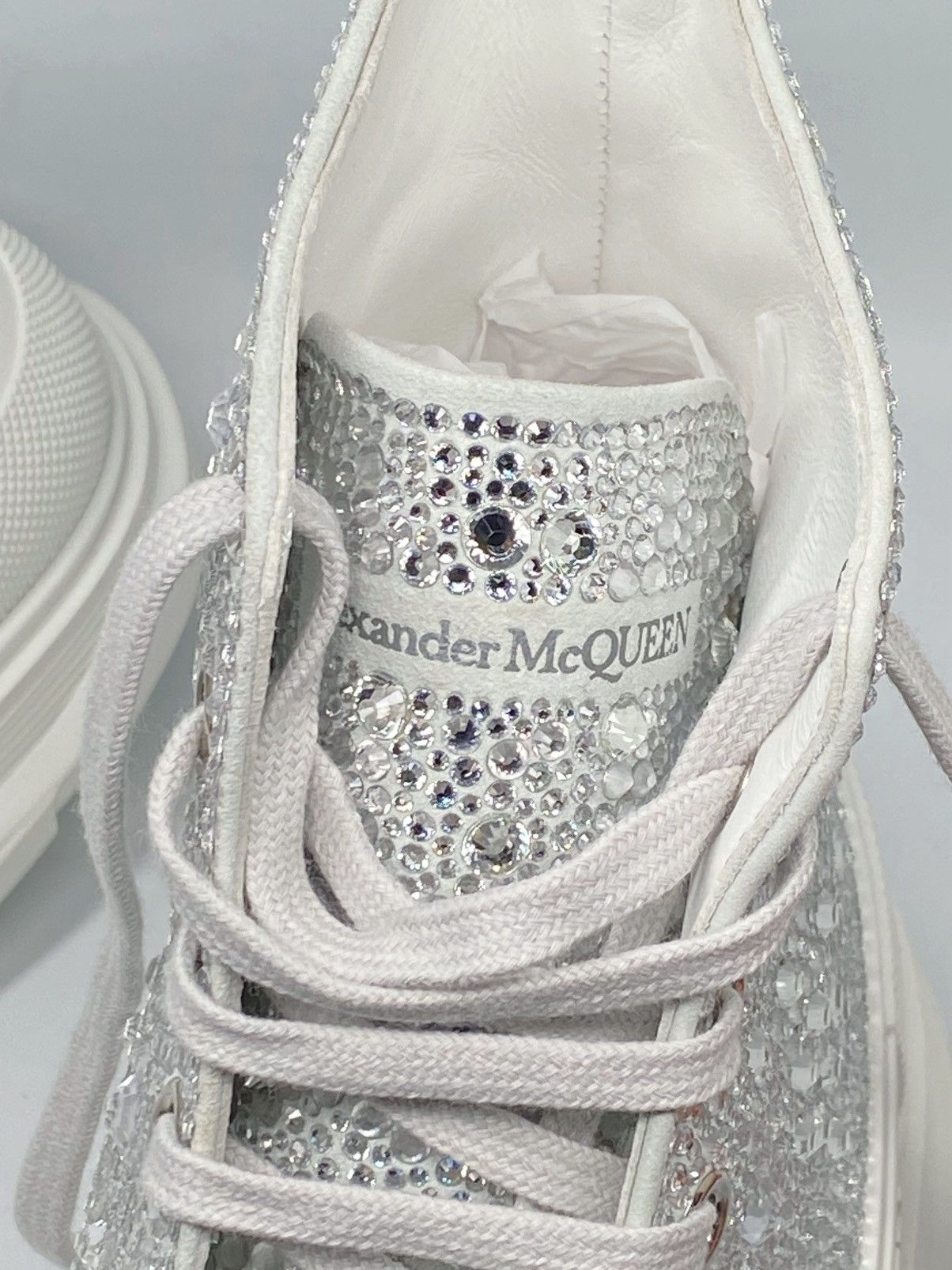 Alexander McQueen Alexander McQueen Crystal Sneakers size 46/us size 13 Size US 13 / EU 46 - 10 Thumbnail