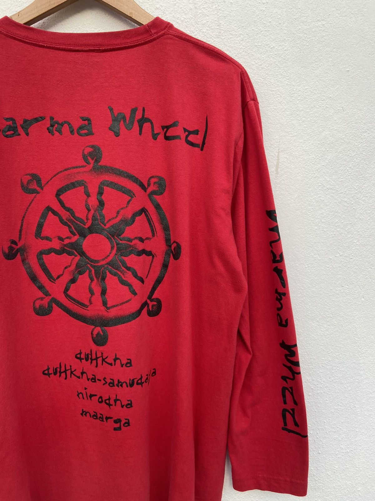 Japan Shine 🔥 Japanese Script Traditional Art t shirt long sleeve Size US L / EU 52-54 / 3 - 4 Thumbnail
