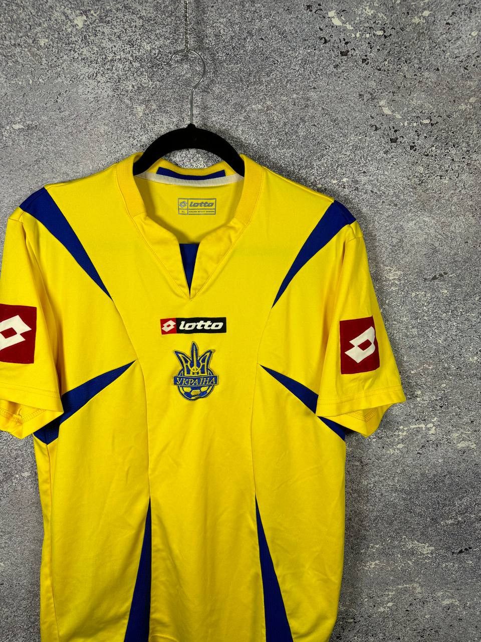 Lotto Sport × Vintage Vintage Ukraine National Team 2006 Lotto Soccer Jersey Large Size US L / EU 52-54 / 3 - 2 Thumbnail