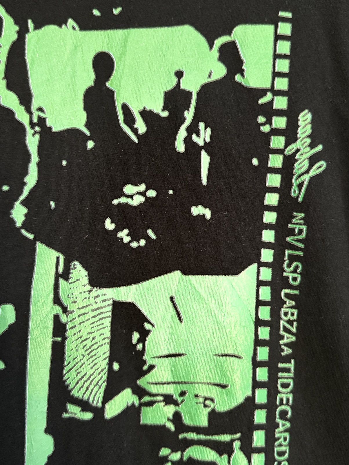 Band Tees × Vintage Vintage 90s Elastica NFVSP HIGH Long Sleeve Tee Size US L / EU 52-54 / 3 - 4 Thumbnail