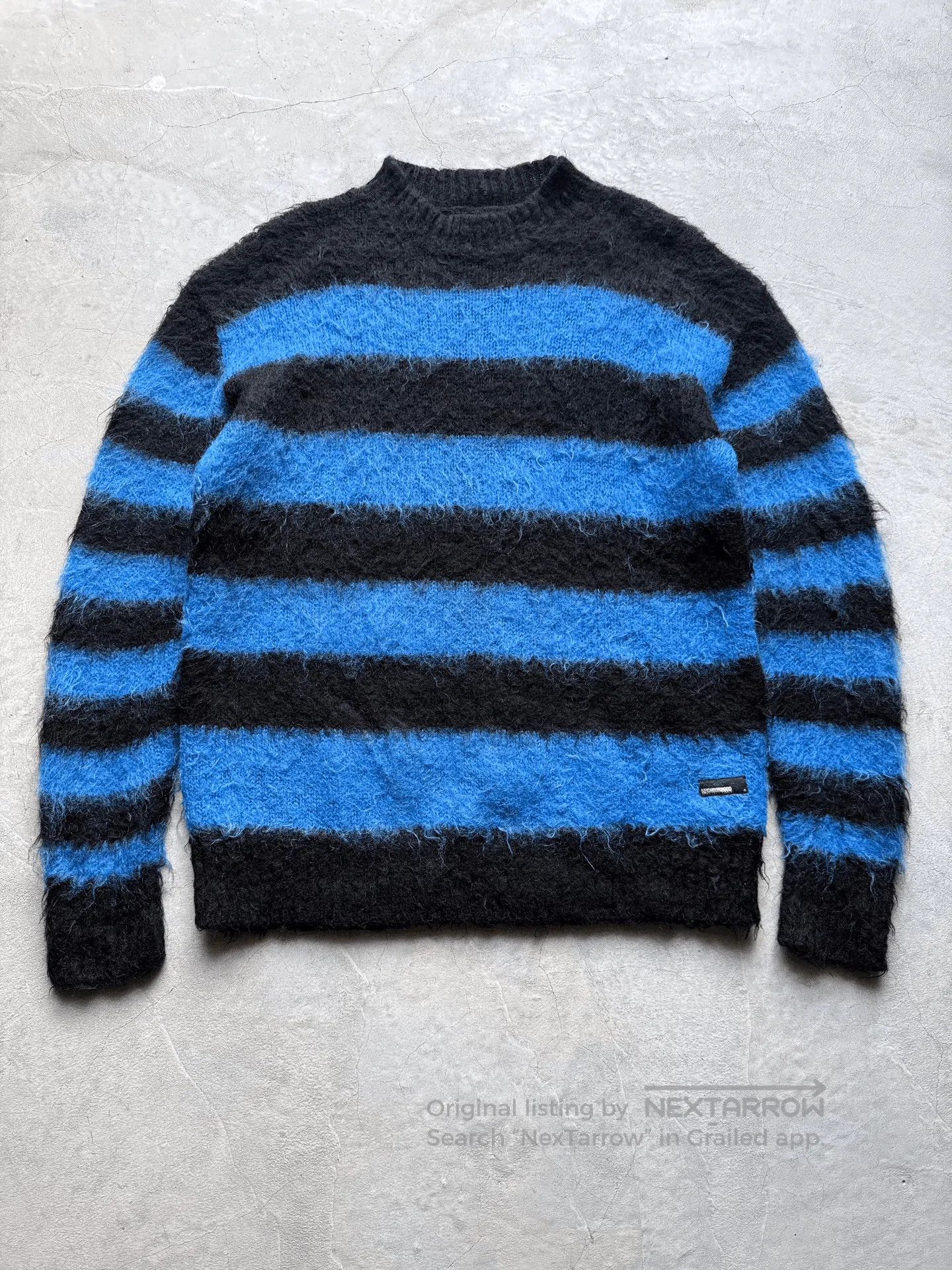 Neighborhood NEIGHBORHOOD 04AW Kurt Striped Sweater. Size US S / EU 44-46 / 1 - 1 Thumbnail