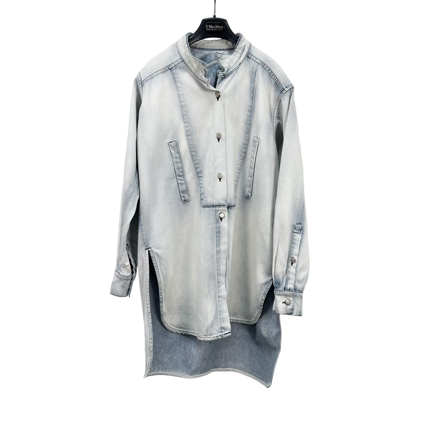 Loewe Loewe Washed Denim Shirt Dress Size XS Size XS / US 0-2 / IT 36-38 - 1 Thumbnail