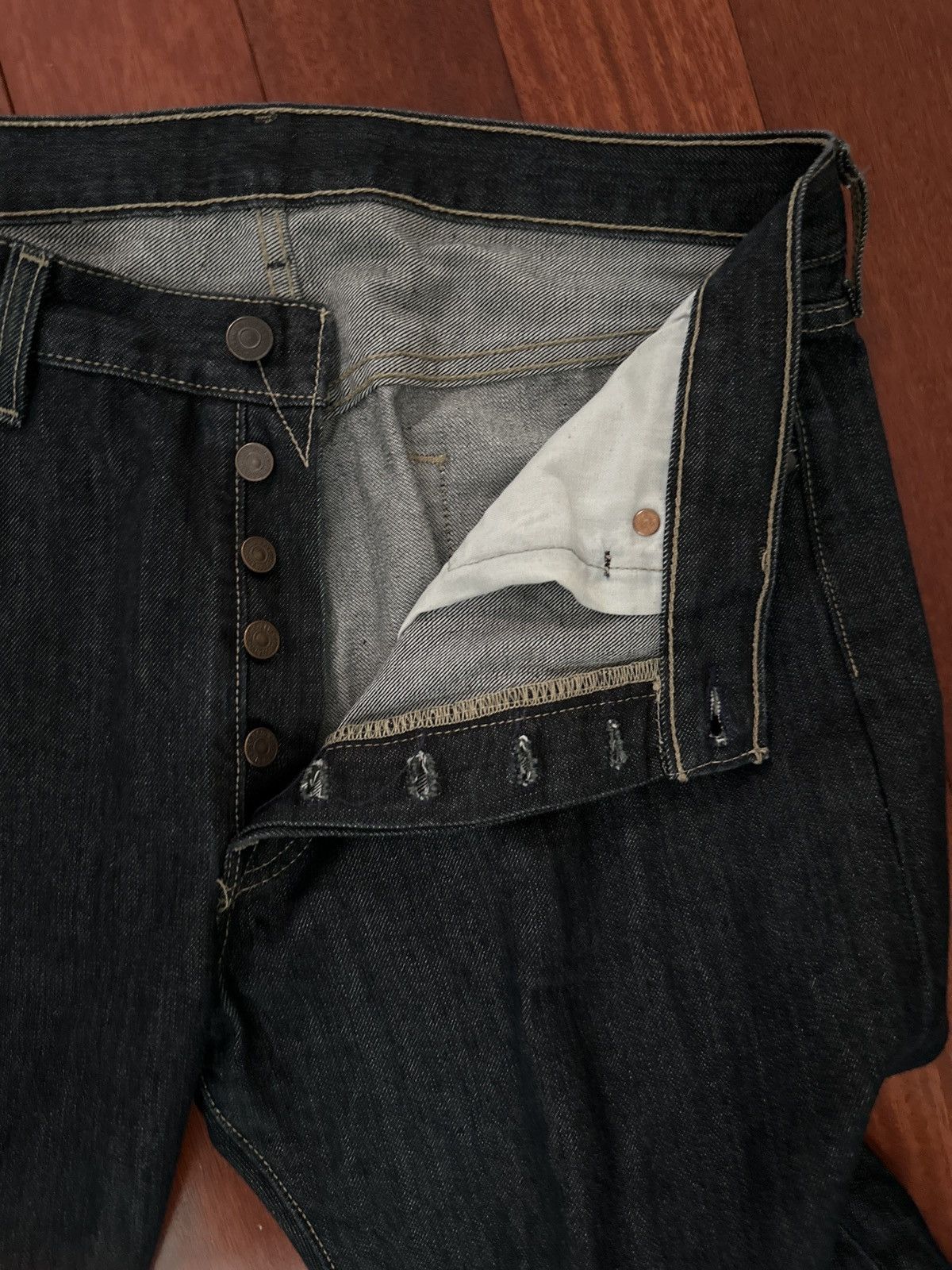 If Six Was Nine × Japanese Brand × Levi's Levi’s 501 denim jeans Size US 34 / EU 50 - 6 Thumbnail
