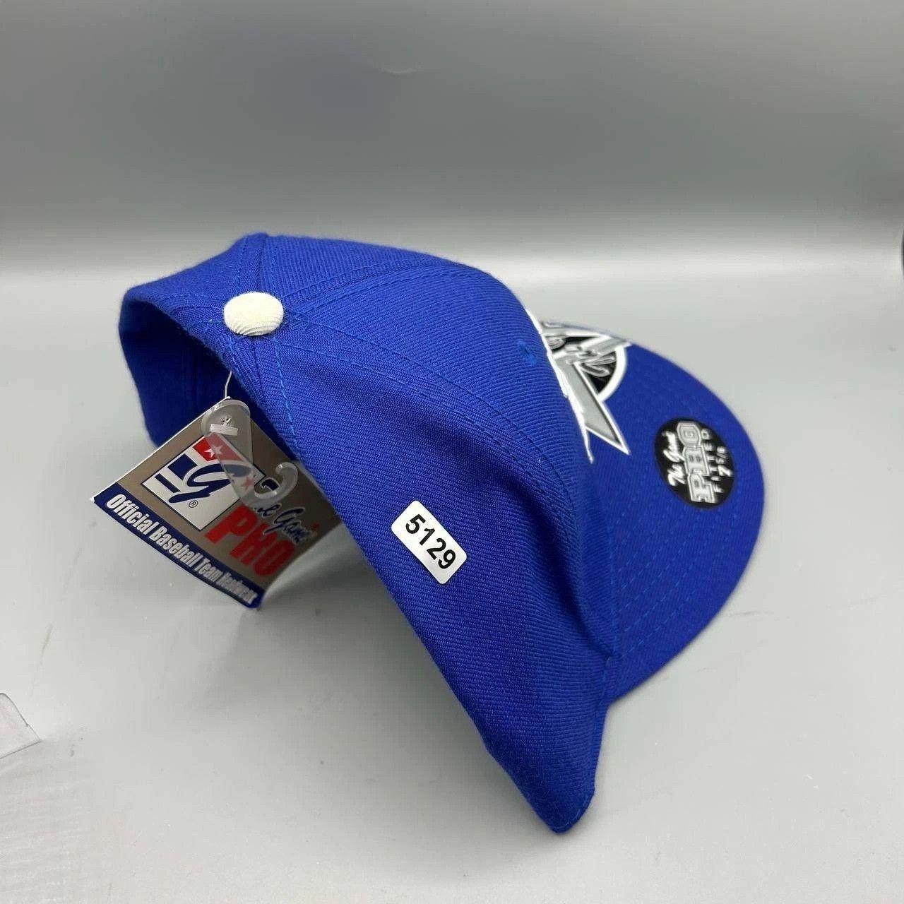 The Game Kansas Jayhawks NCAA Hat Men 7 5/8 Pro Fitted Cap New Size ONE SIZE - 9 Thumbnail