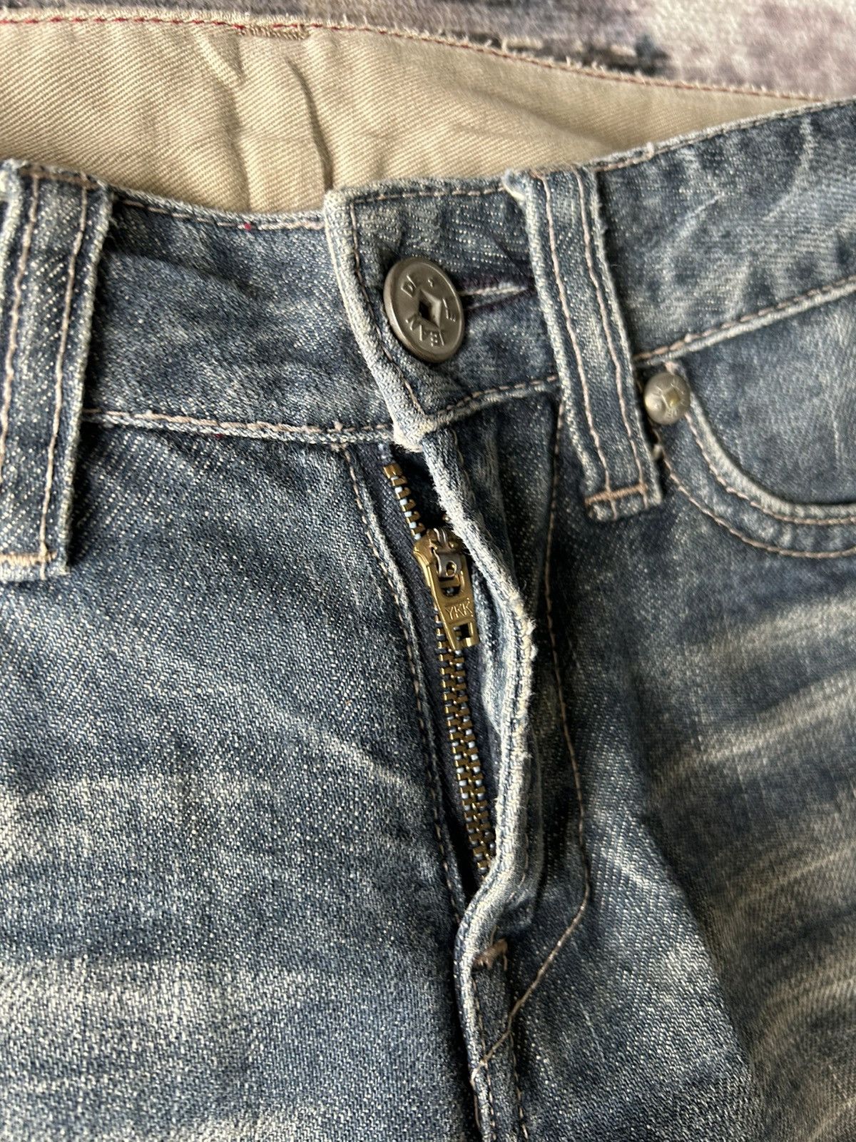 Marithe + Francois Girbaud MFG Flared Washed Jeans Size 27" / US 4 / IT 40 - 8 Thumbnail