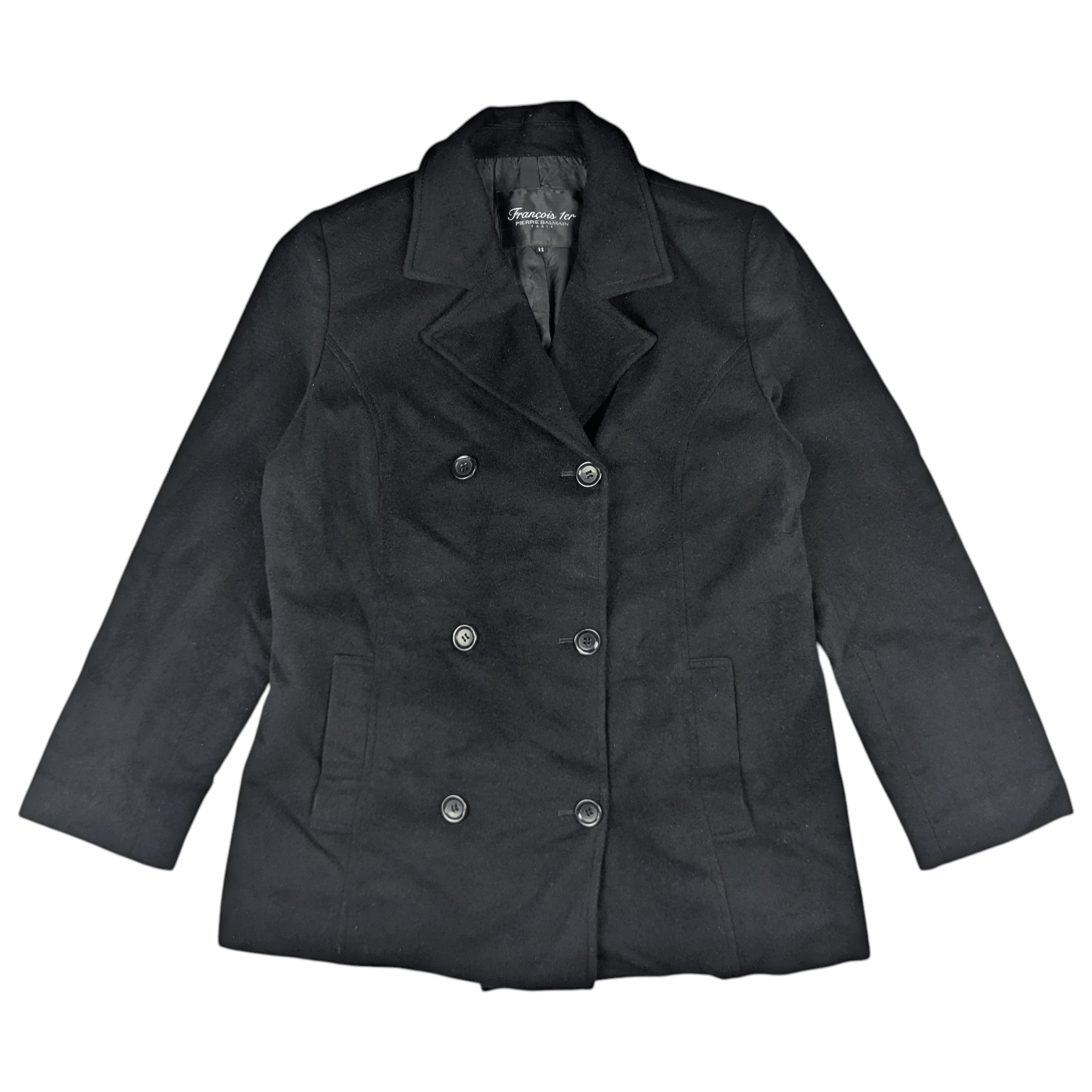 Pierre Balmain PIERRE BALMAIN Francois 1er Punk Motorcycle Wool Jacket Size L / US 10 / IT 46 - 2 Thumbnail