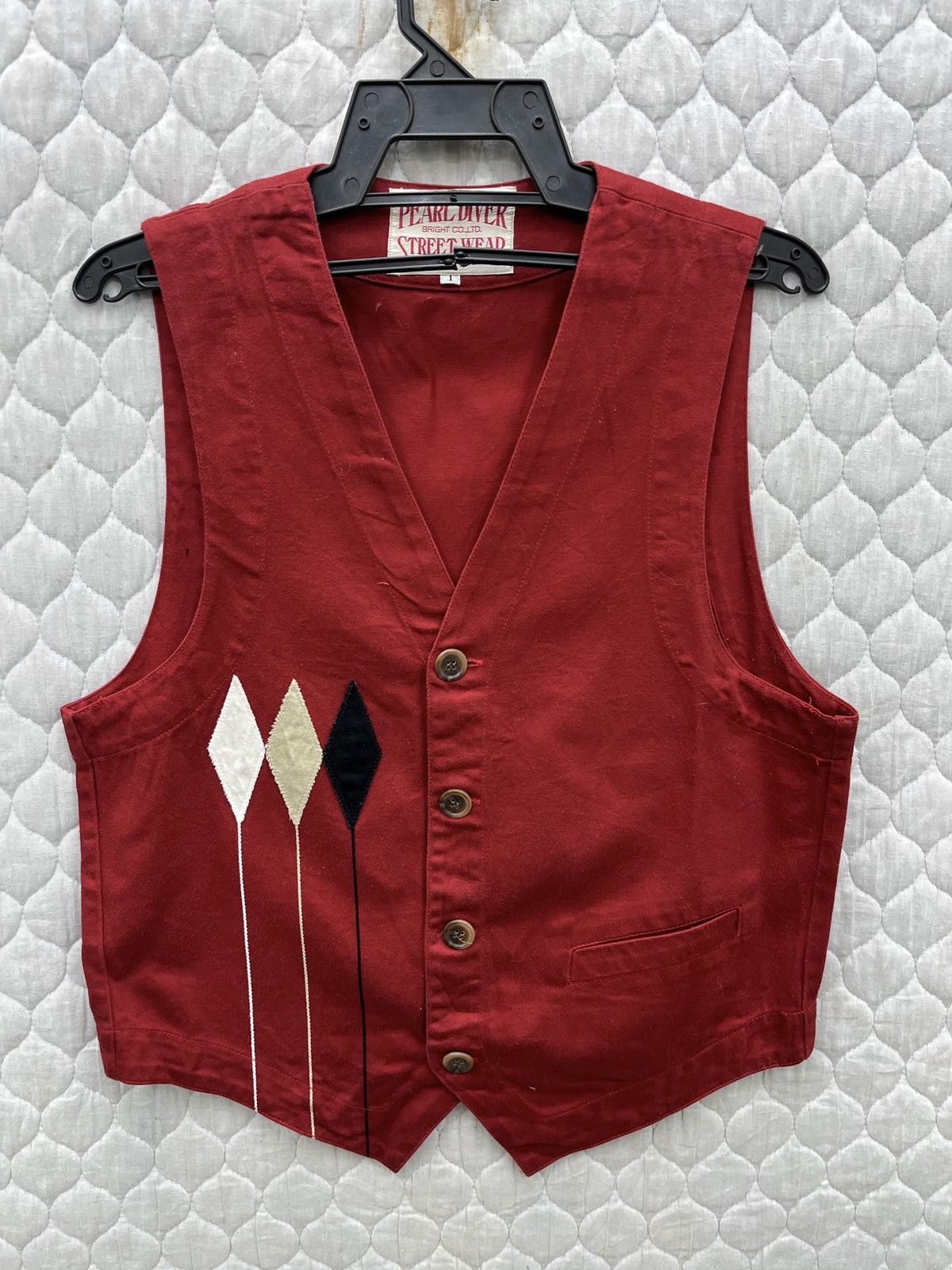 Native × Vintage 🔥🔥🔥ARCHIVE PEARL DIVER STREETWEAR VEST Size US S / EU 44-46 / 1 - 1 Thumbnail