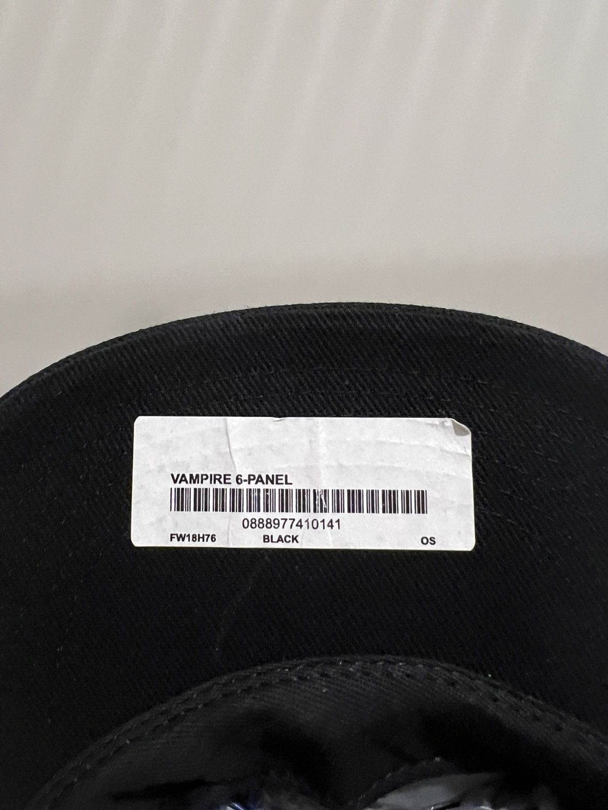 Supreme Supreme Vampire 6-Panel hat OS Size ONE SIZE - 4 Thumbnail
