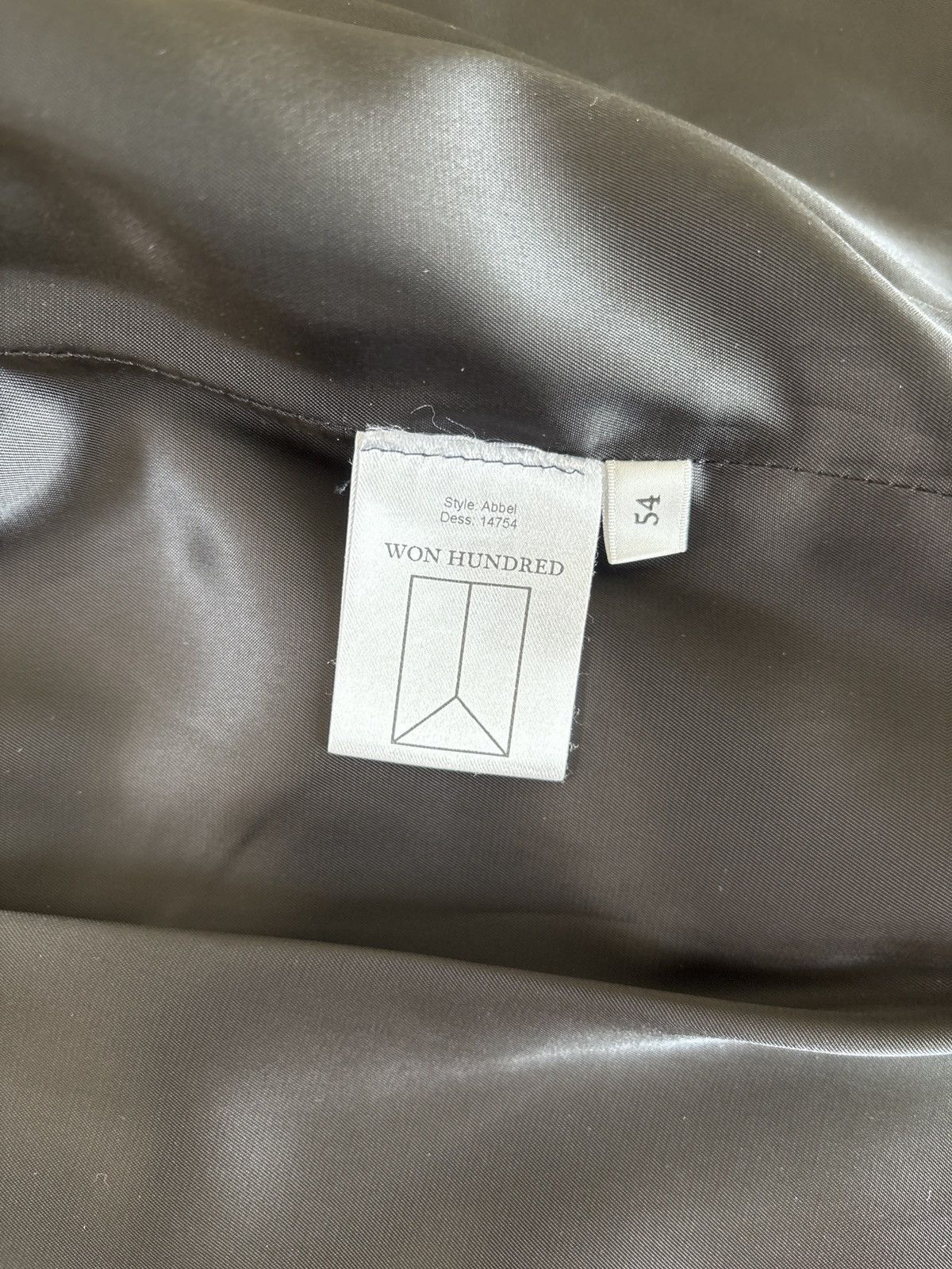 Won Hundred Won Hundred Mens zip jacket Size US L / EU 52-54 / 3 - 6 Thumbnail