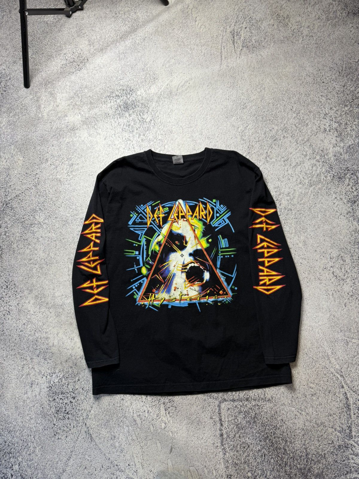Vintage Vintage Def Leppard Long Sleeve Shirt Size US L / EU 52-54 / 3 - 10 Thumbnail