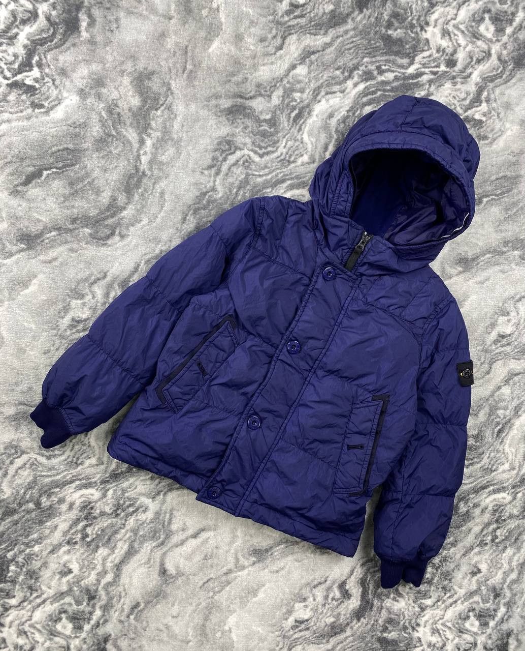 Stone Island Stone Island Dawn Jacket Kids 8 Years 128 Blue Size US XXS / EU 40 - 1 Thumbnail