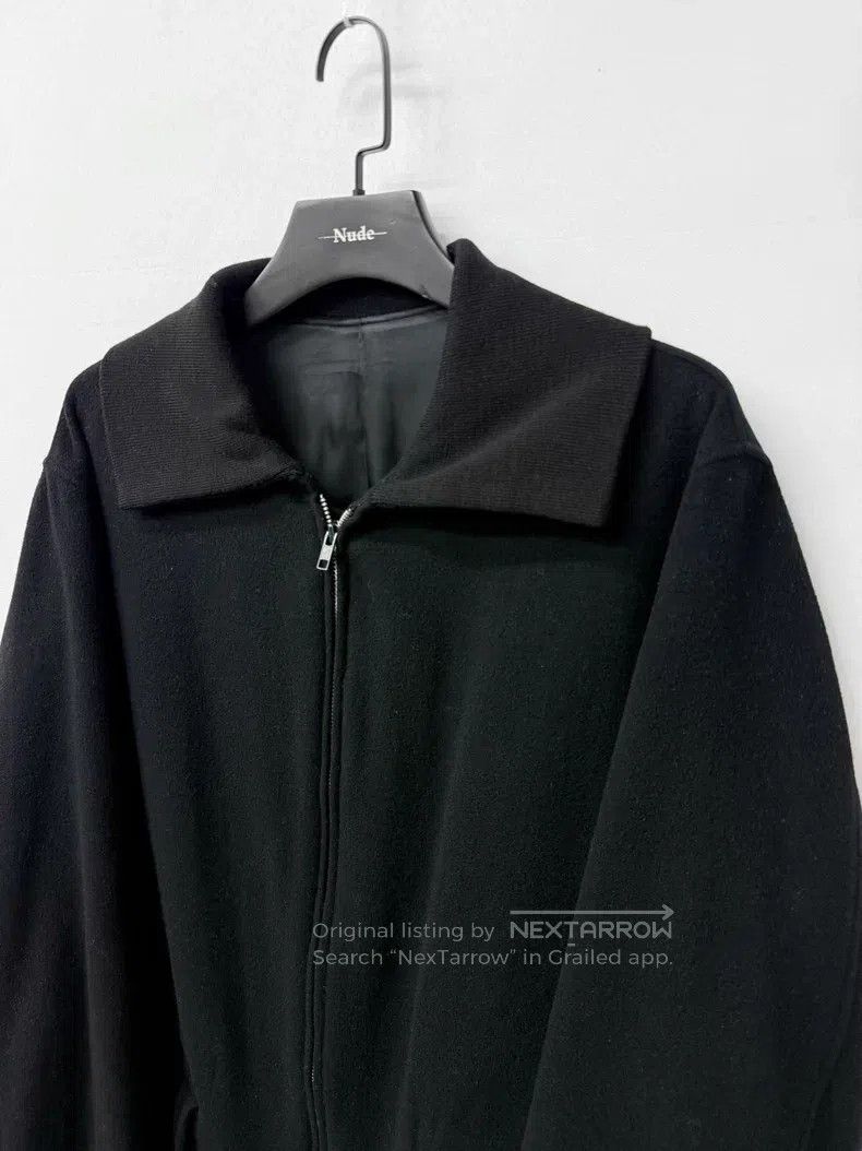 Yohji Yamamoto YOHJI YAMAMOTO Wool Tweed Coat Size US S / EU 44-46 / 1 - 2 Thumbnail