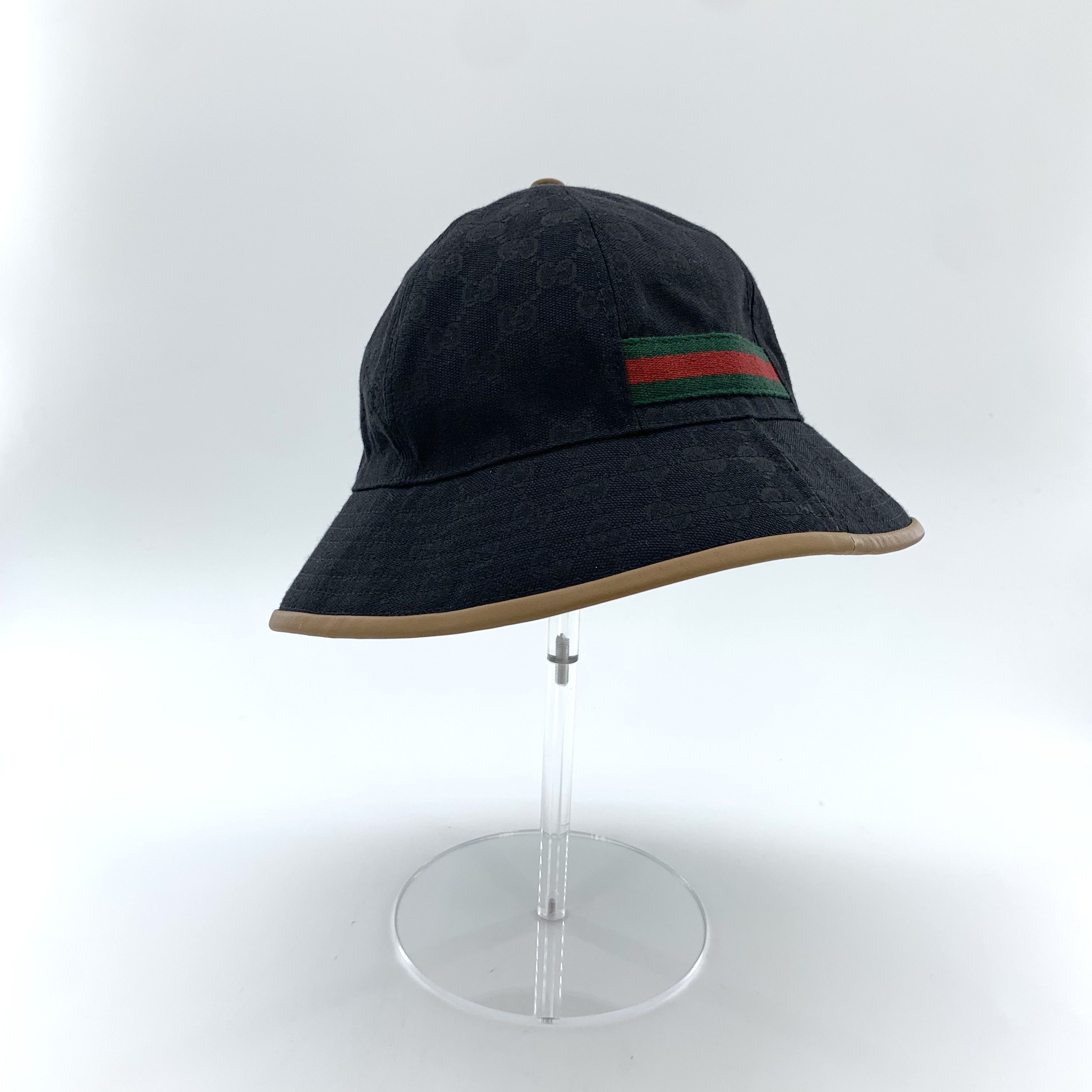 Gucci Gucci Monogram Bucket Hat Size L Size ONE SIZE - 4 Thumbnail