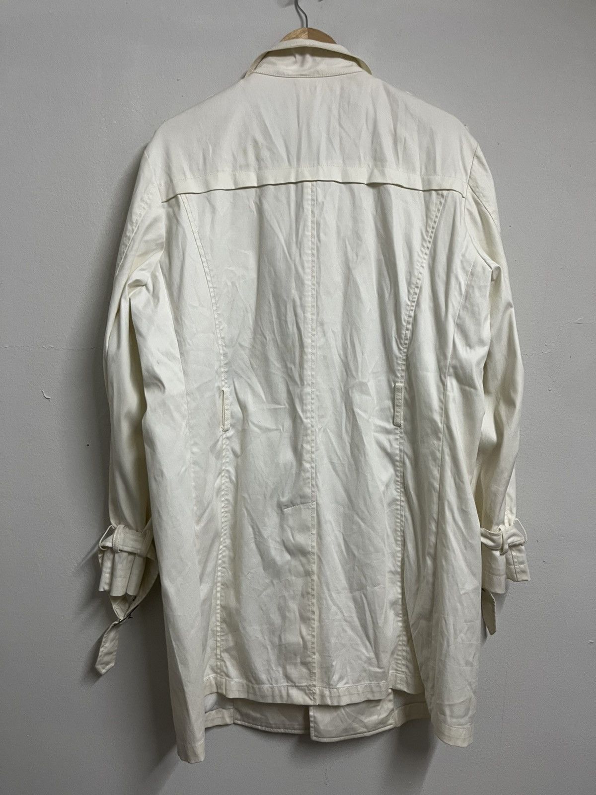 Yohji Yamamoto 💥Vintage 80s Yohji Yamamoto AAR Avant Garde Long Jackets Size US L / EU 52-54 / 3 - 9 Thumbnail