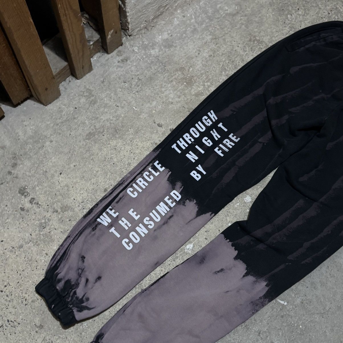 Misbhv Misbhv “we circle through the night” tie dye sweatpants Size US 31 - 2 Thumbnail