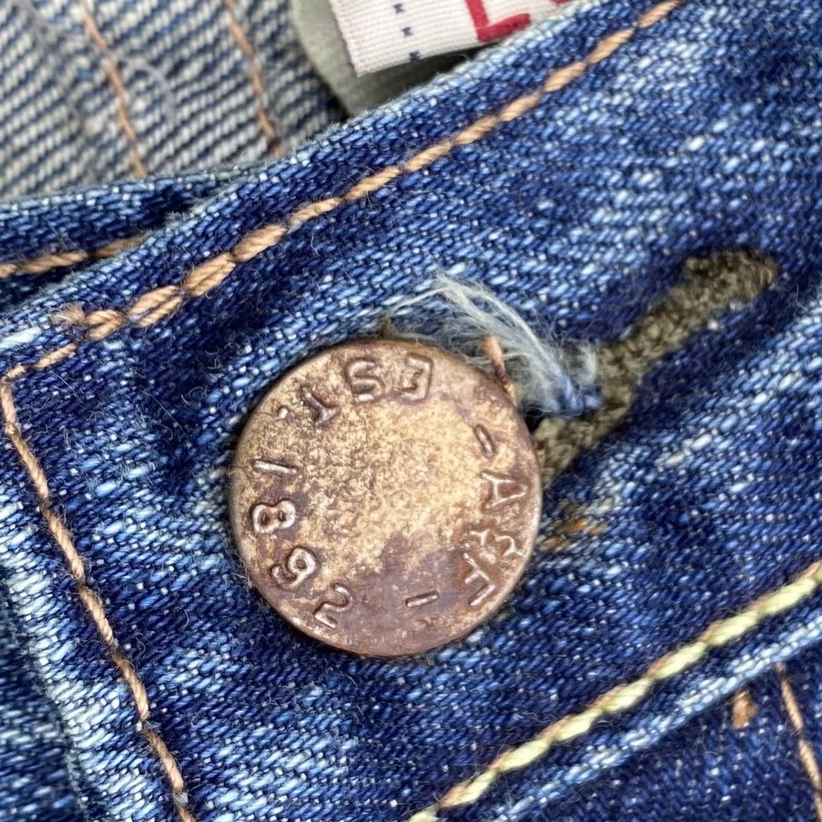 Abercrombie & Fitch Bootcut Abercrombie and Fitch Distressed Denim Jeans Size US 32 / EU 48 - 14 Thumbnail