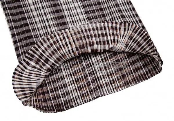 Issey Miyake Issey Miyake Brown Short Sleeve Size M / US 6-8 / IT 42-44 - 8 Thumbnail