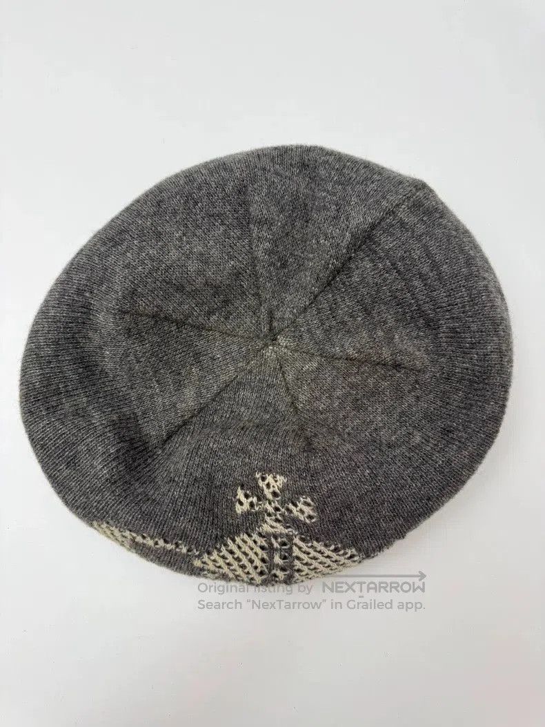 Vivienne Westwood Vivienne Westwood Gray Beret with Saturn. Size ONE SIZE - 3 Thumbnail