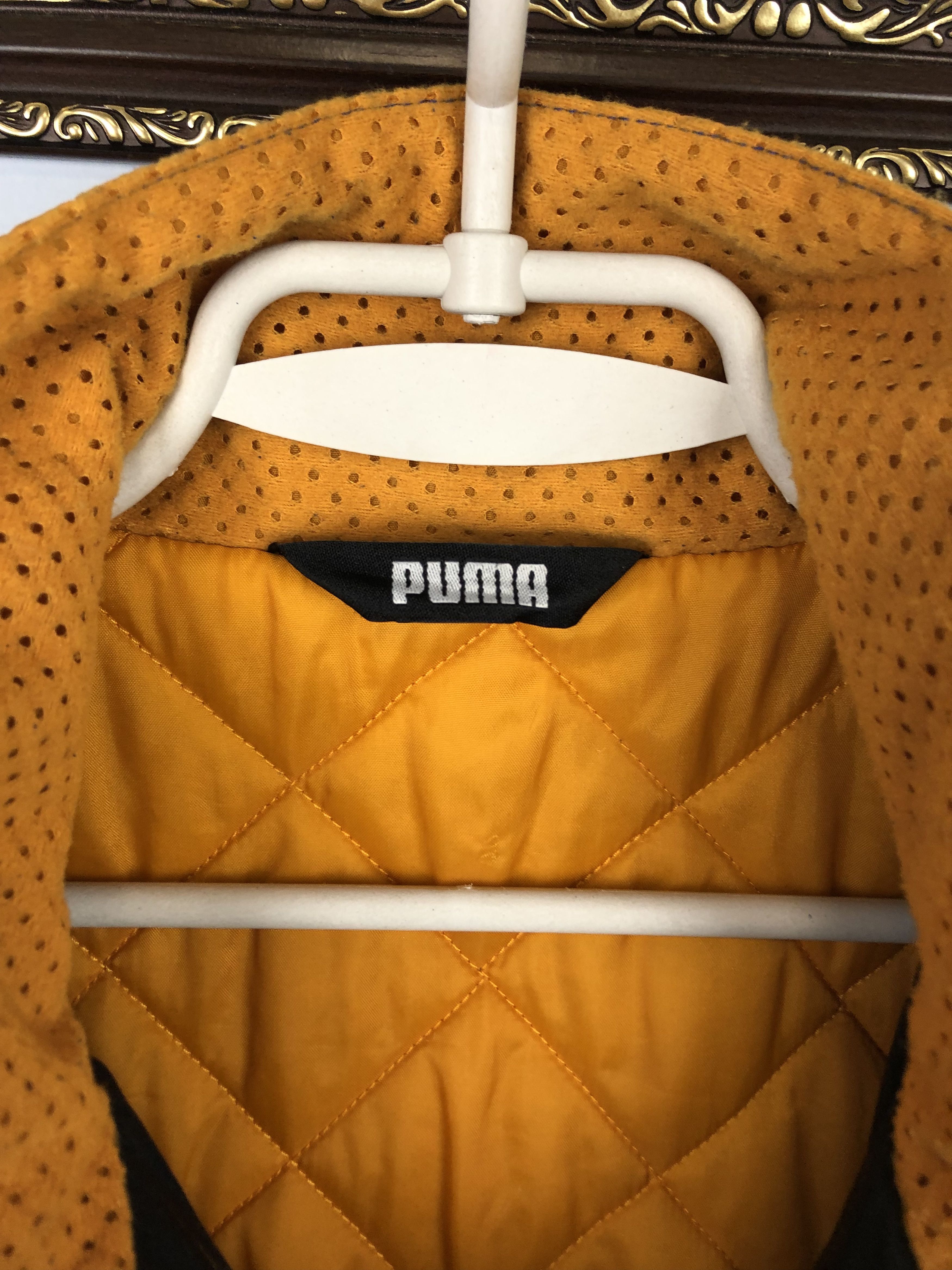 Puma Vintage Wolverhampton Wolves Football Jacket Soccer Bomber Size US M / EU 48-50 / 2 - 6 Thumbnail