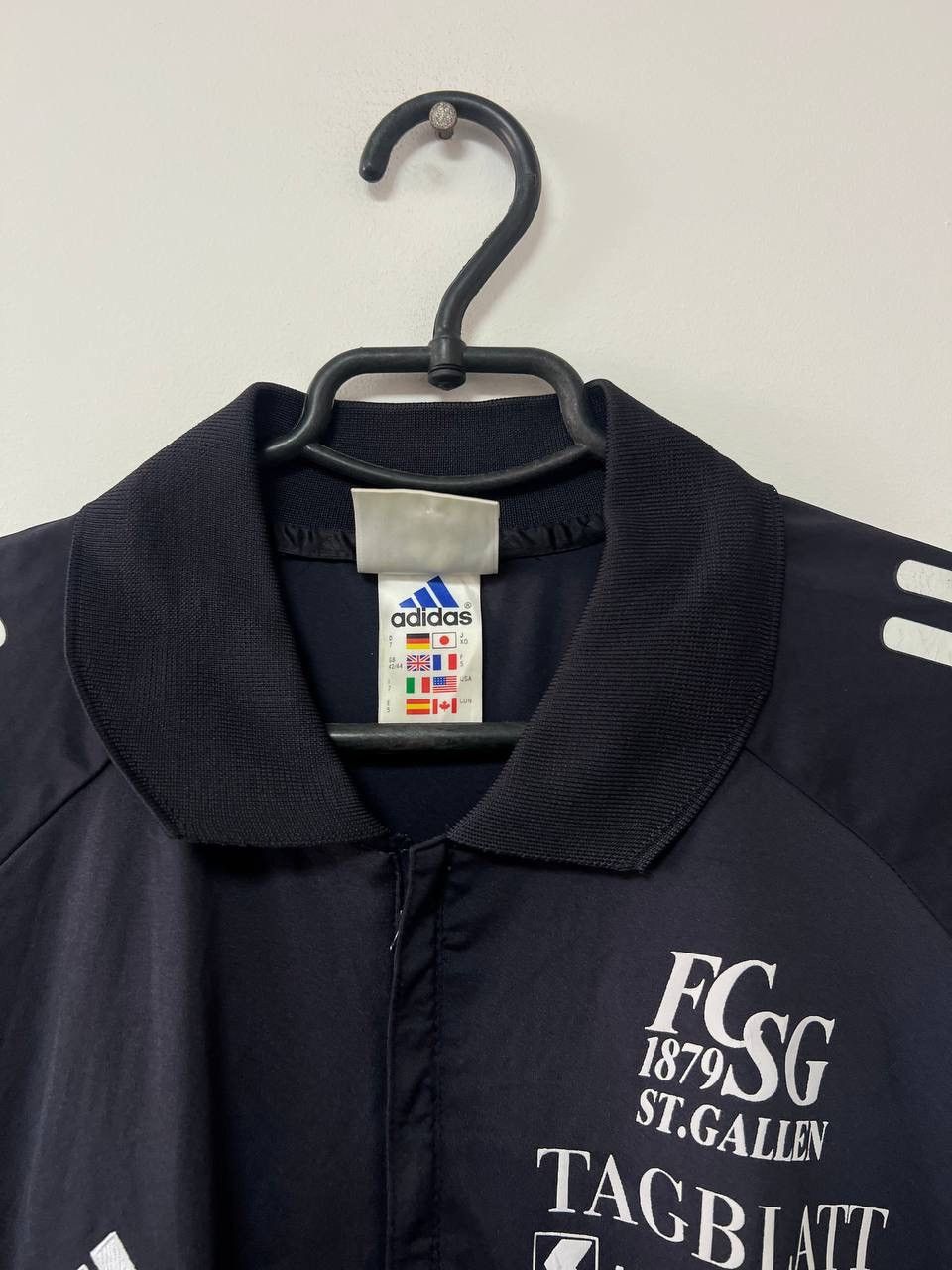 Adidas Vintage 90s St. Gallen Polo Jersey Football Shirt Adidas XL Size US XL / EU 56 / 4 - 11 Thumbnail