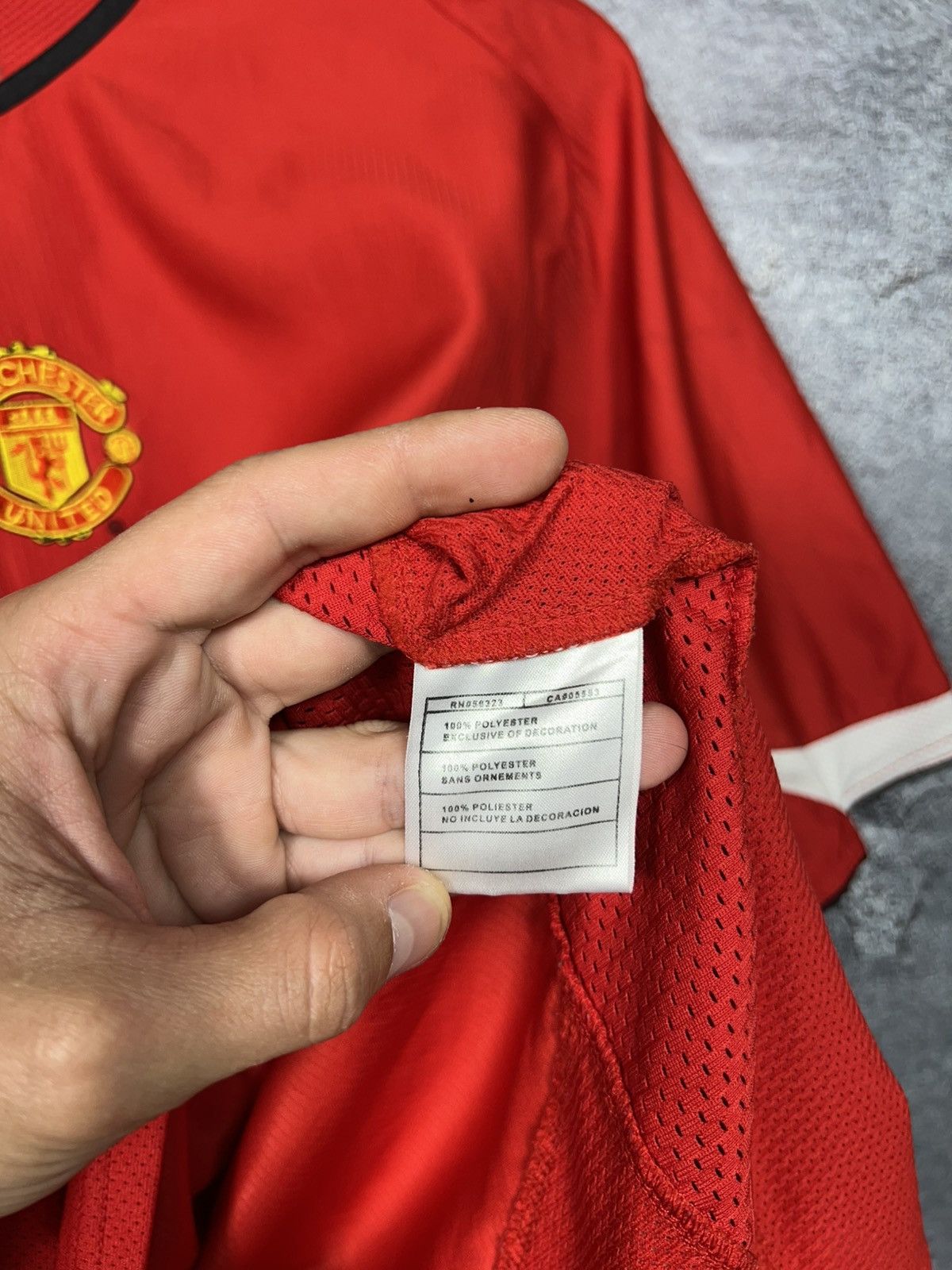 Nike Nike 2004/05 Manchester United #8 Rooney Jersey T-shirt Size US S / EU 44-46 / 1 - 9 Thumbnail