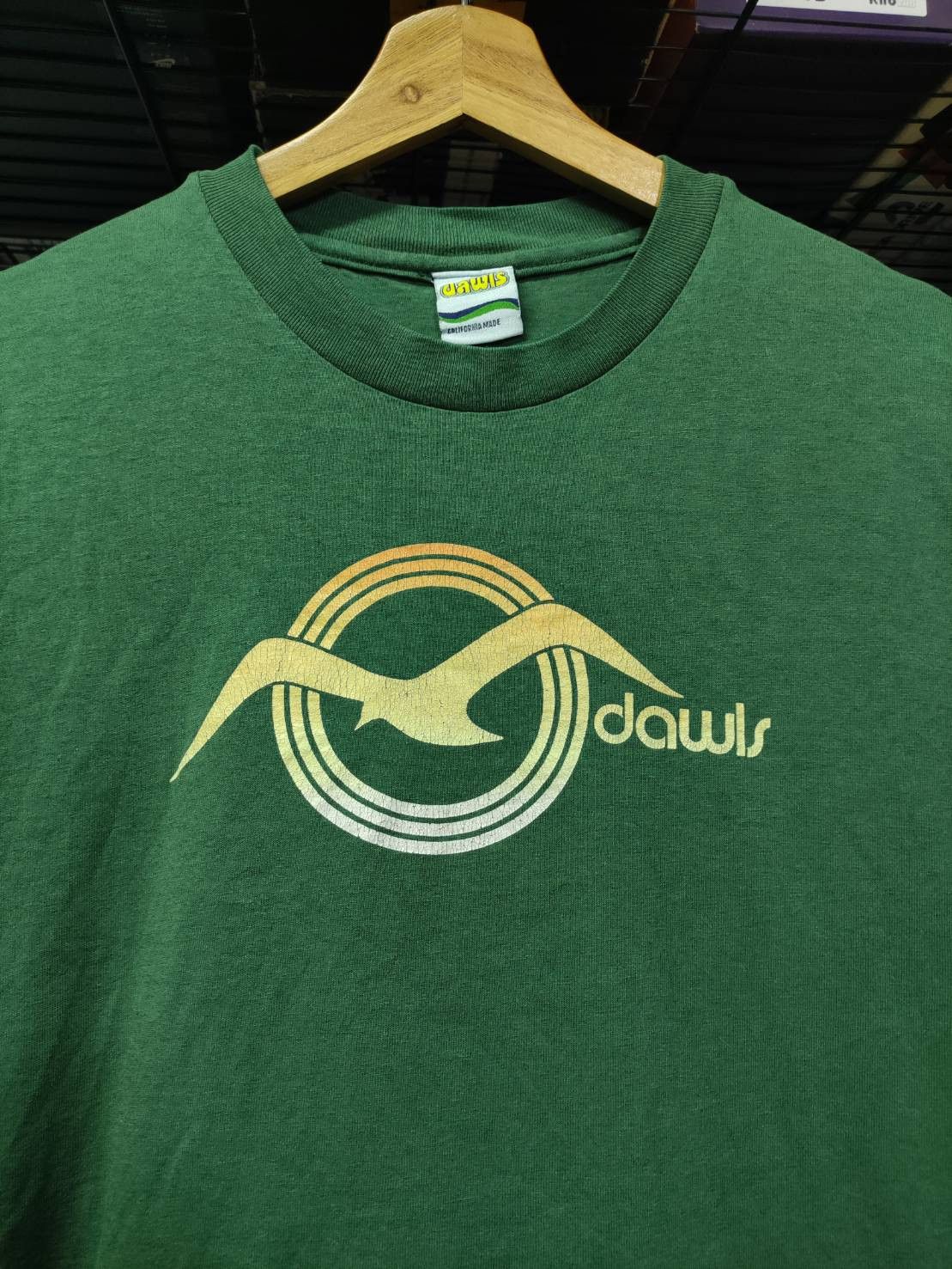 Shorty's Skateboards Vtg 90's Dawls Skateboard Bird Graphic Design T-Shirt Size US L / EU 52-54 / 3 - 1 Thumbnail