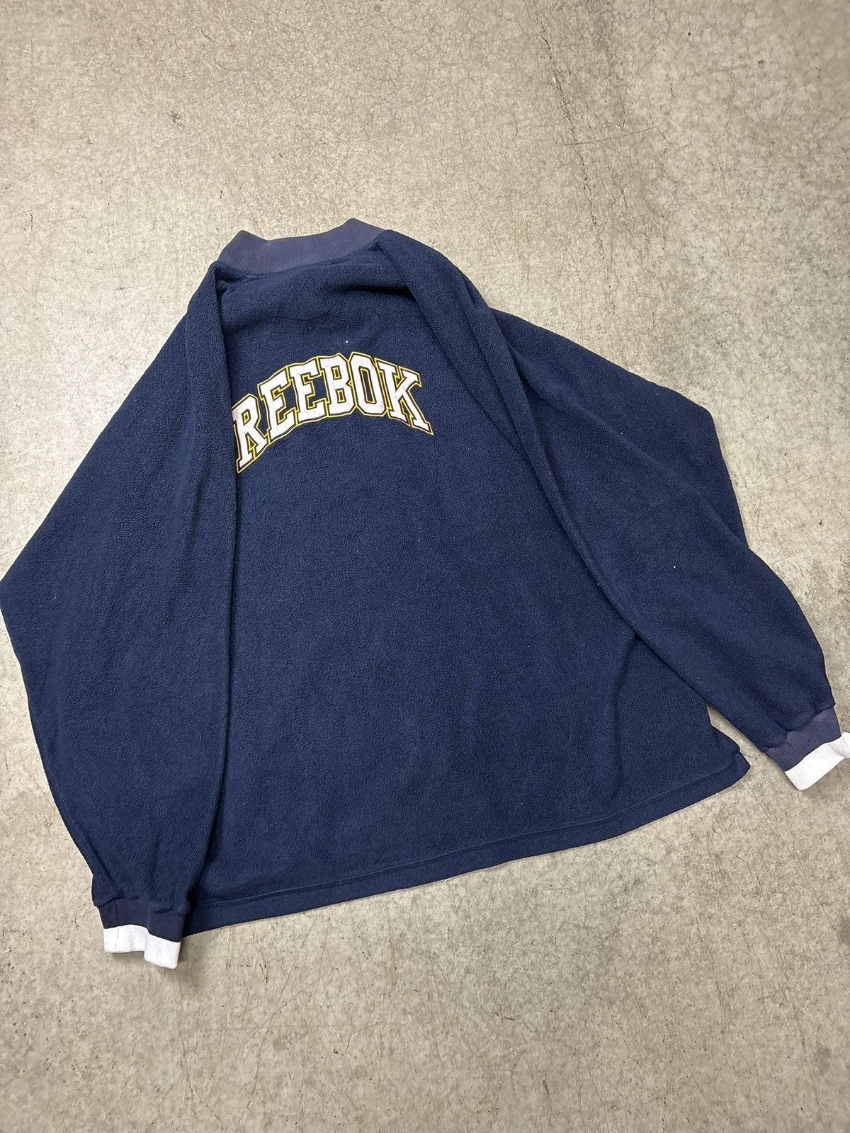 Reebok Vintage 1990’s Reebok quarter zip sweatshirt Size US XXL / EU 58 / 5 - 2 Thumbnail