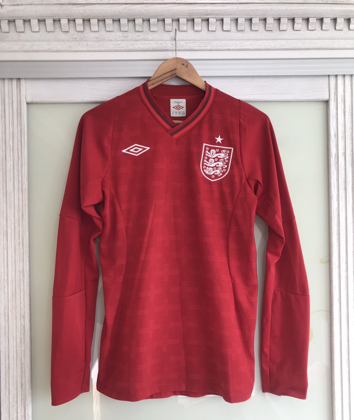 Umbro England 2012-2013 Home Goalkeeper Soccer Jersey Football Kit Size US S / EU 44-46 / 1 - 1 Thumbnail