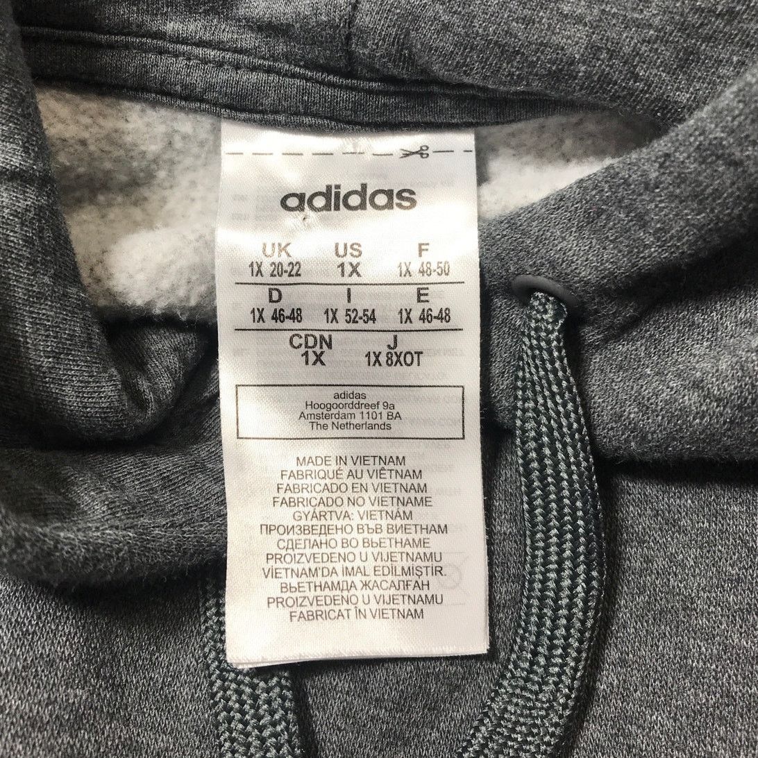 Adidas Adidas Hoodie Long Sleeve Sweatshirt 1X Size XL / US 12-14 / IT 48-50 - 4 Thumbnail