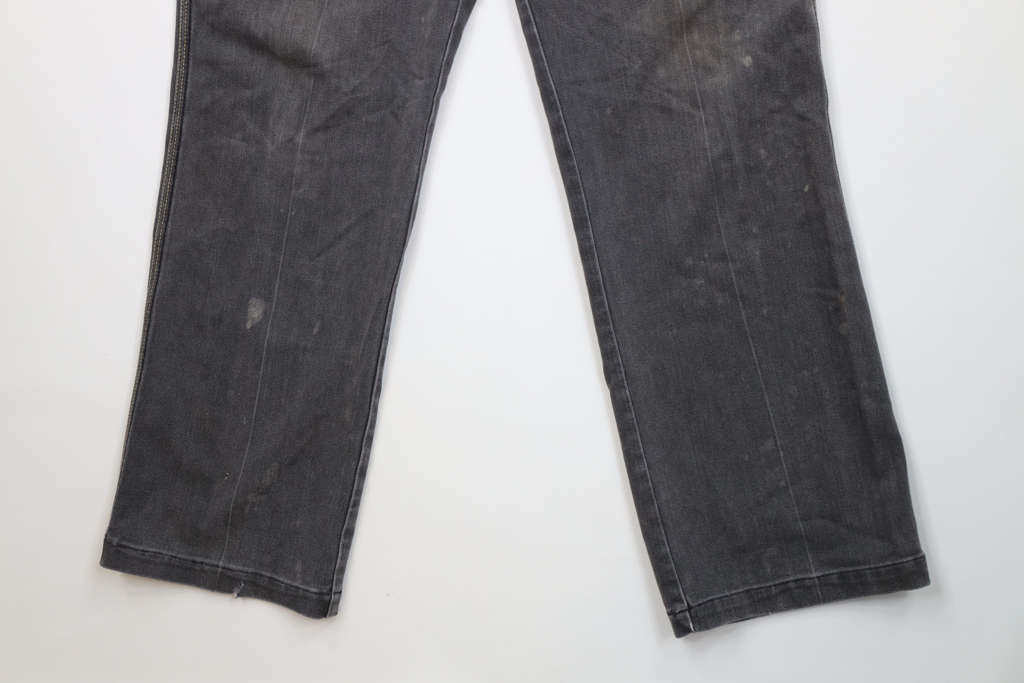 Vintage Vintage 80s 90s Streetwear Stretch Flared Wide Leg Jeans Size US 38 / EU 54 - 4 Thumbnail