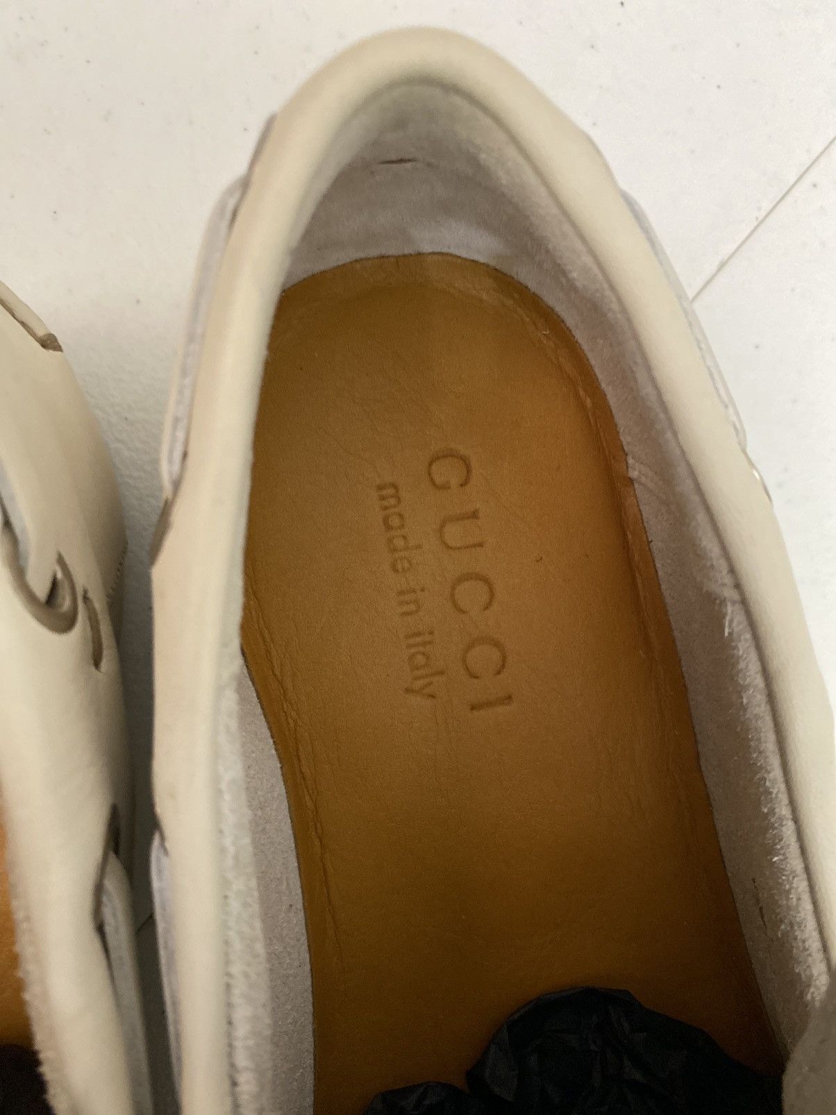 Gucci Gucci 🇮🇹 Runner Up Logo Embroidered Vintage Deck Shoes 39 NEW Size US 9 / IT 39 - 15 Thumbnail