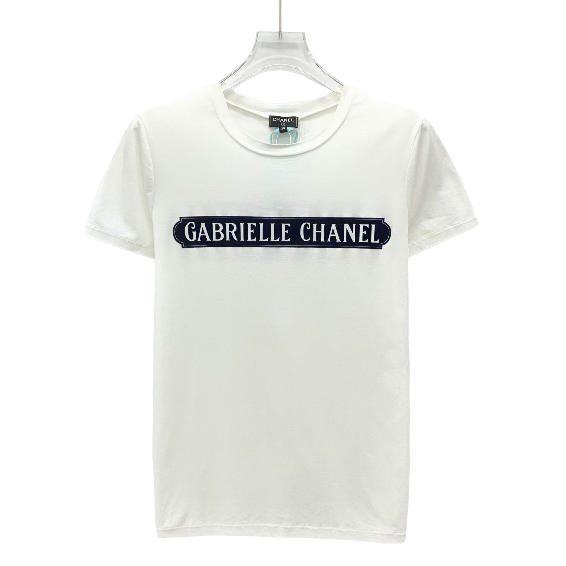 Chanel Chanel Gabrielle Logo Print T-Shirt 38 Size S / US 4 / IT 40 - 1 Thumbnail