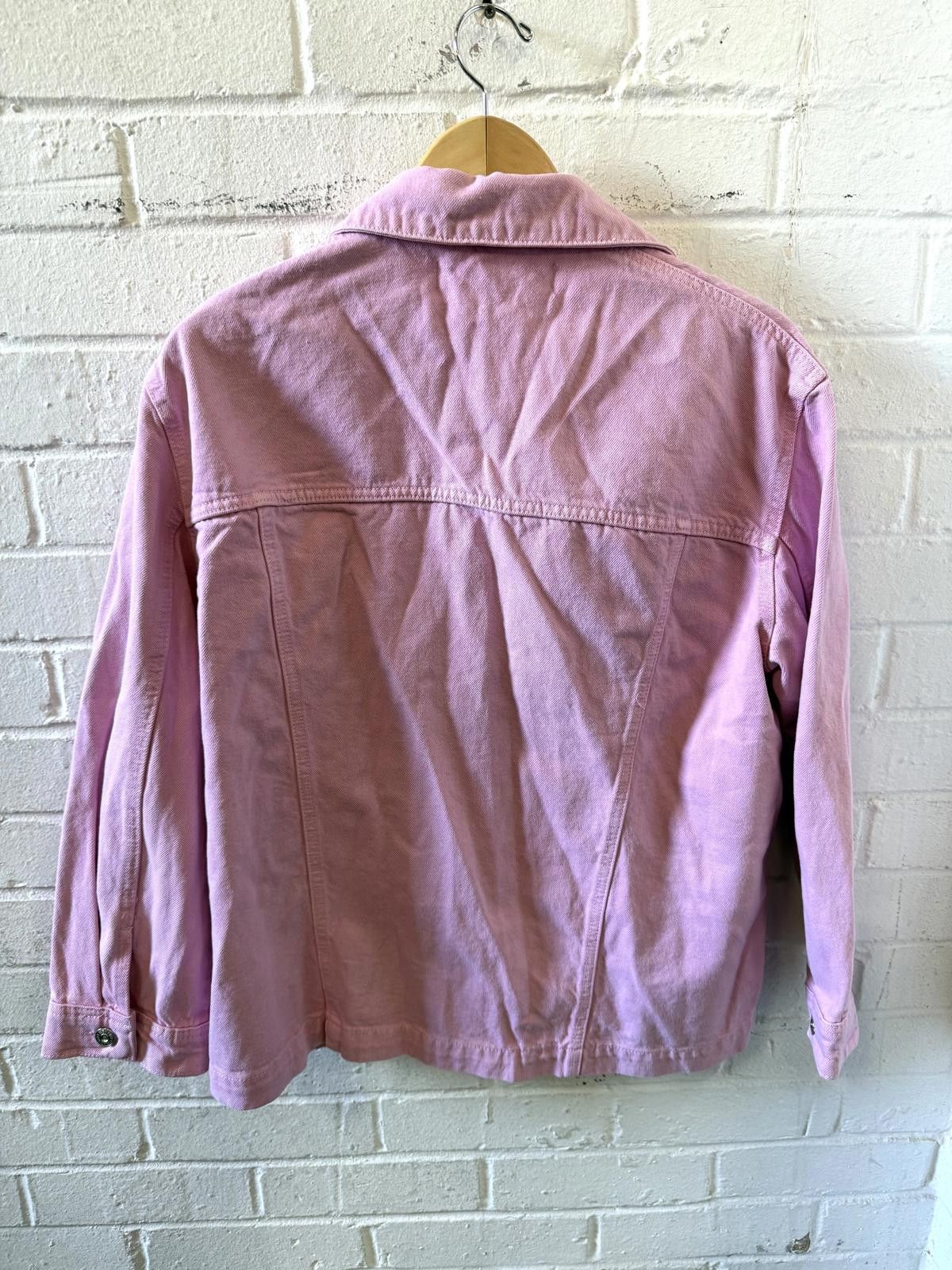 Zara Zara Pink Button-Up Jacket - Size S Size S / US 4 / IT 40 - 2 Thumbnail