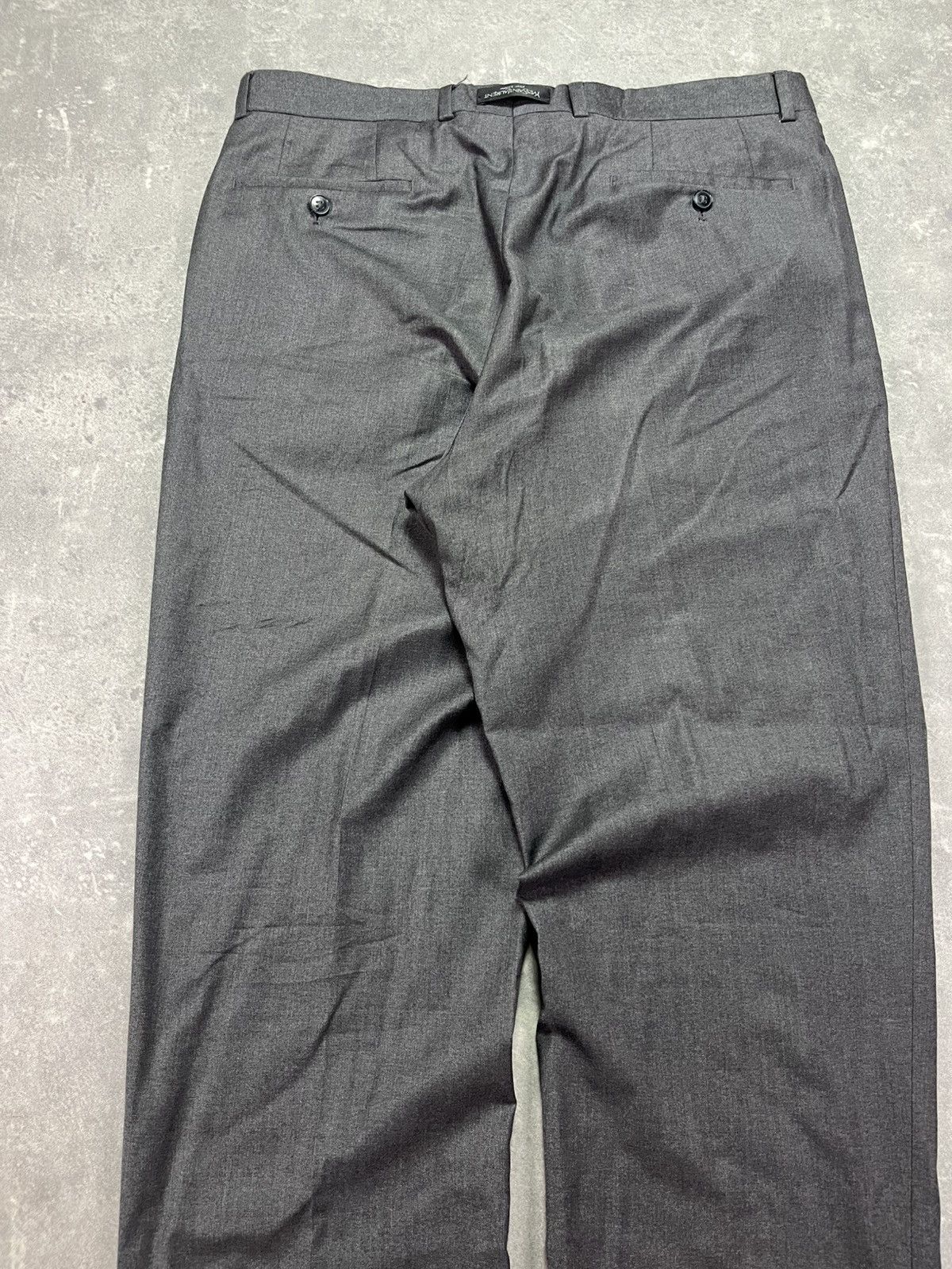 Yves Saint Laurent 90s Yves Saint Laurent YSL Vintage Wool Casual Pants 52 Size US 36 / EU 52 - 10 Thumbnail