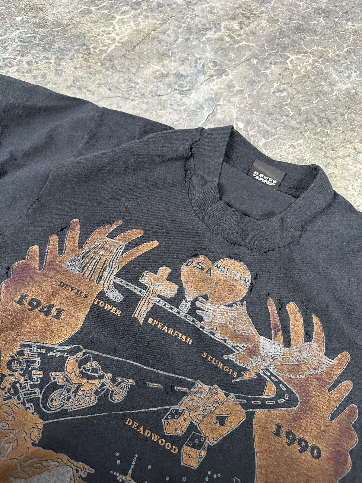 Vintage Vintage Thrashed Bike Week Tee Size US M / EU 48-50 / 2 - 3 Thumbnail