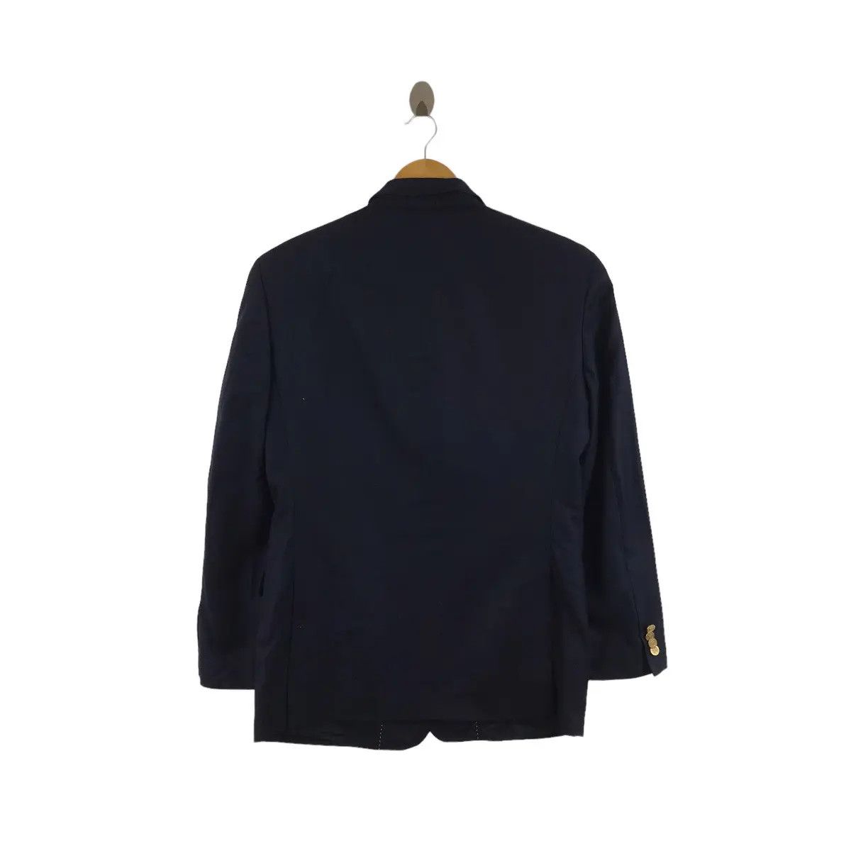 Tommy Hilfiger Vintage TOMMY HILFIGER 2 Gold Button Silk Blazer Sport Coat Size 46R - 3 Thumbnail