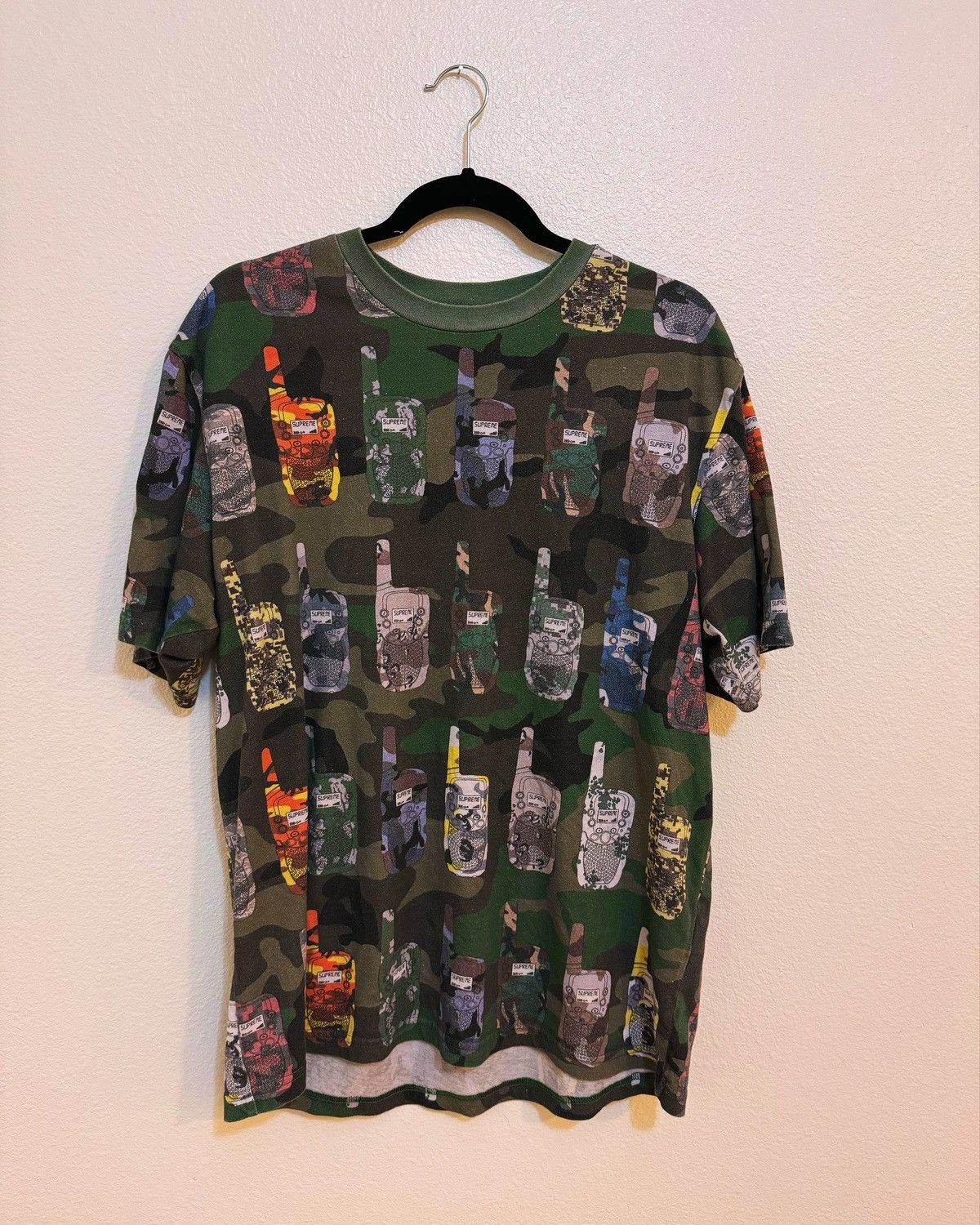 Supreme Supreme Walkie Talkie Tee Sz M Size US M / EU 48-50 / 2 - 1 Thumbnail