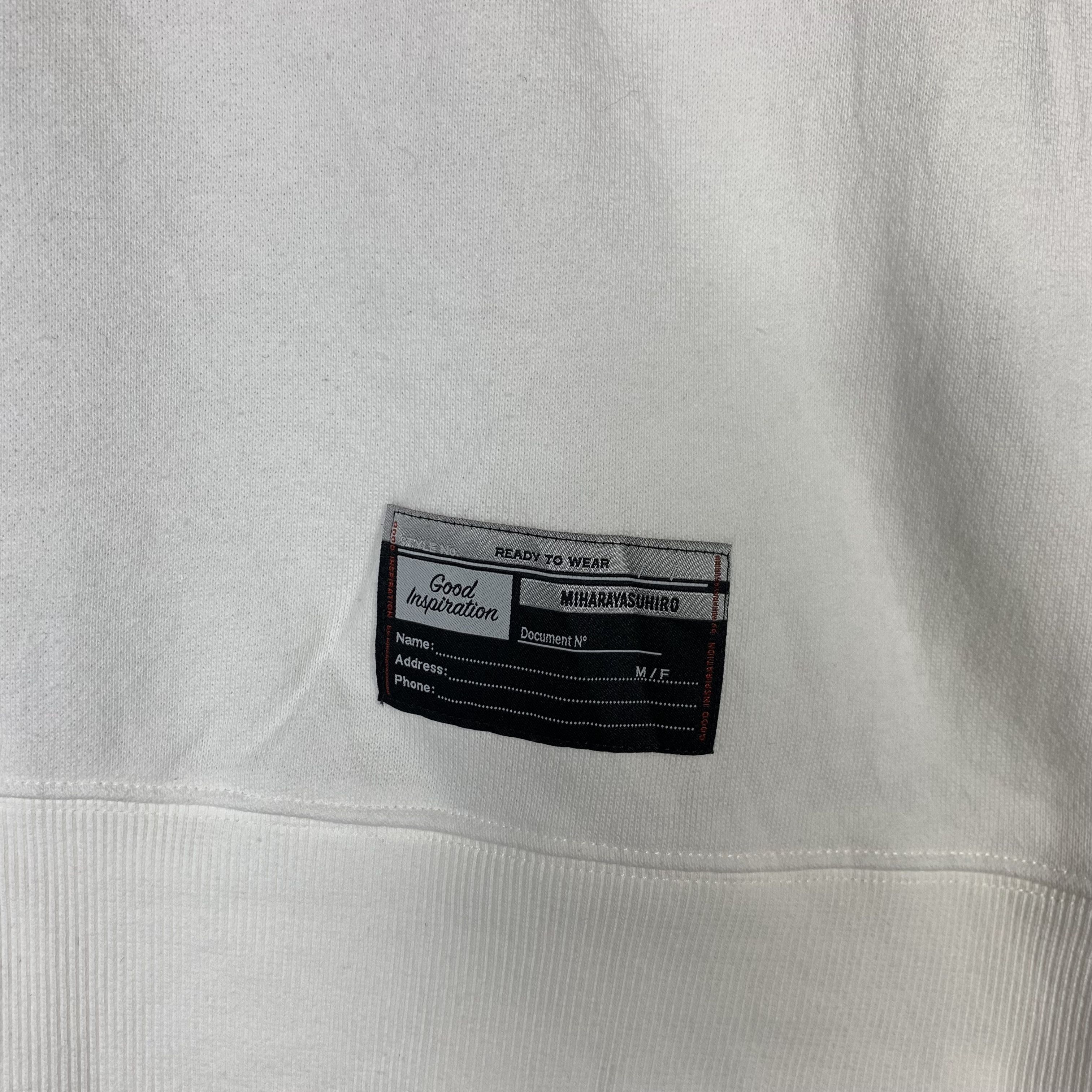 Maison MIHARA YASUHIRO GU x Miharayasuhiro Sweatshirt Crewneck Size US L / EU 52-54 / 3 - 5 Thumbnail