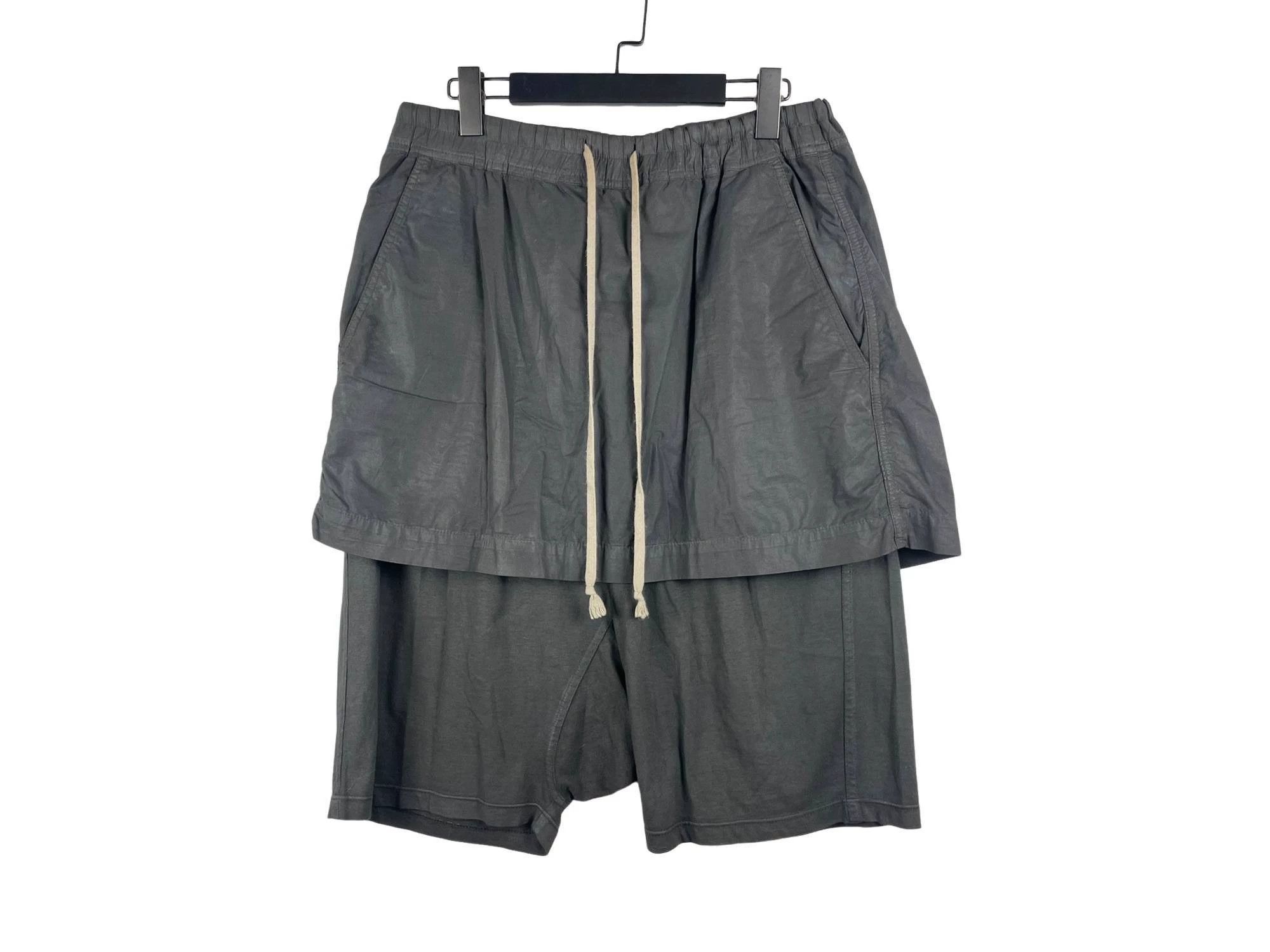 Rick Owens Rick Owens DRKSHDW Deconstructed Layered Skirt-Pants Size US 32 / EU 48 - 1 Thumbnail