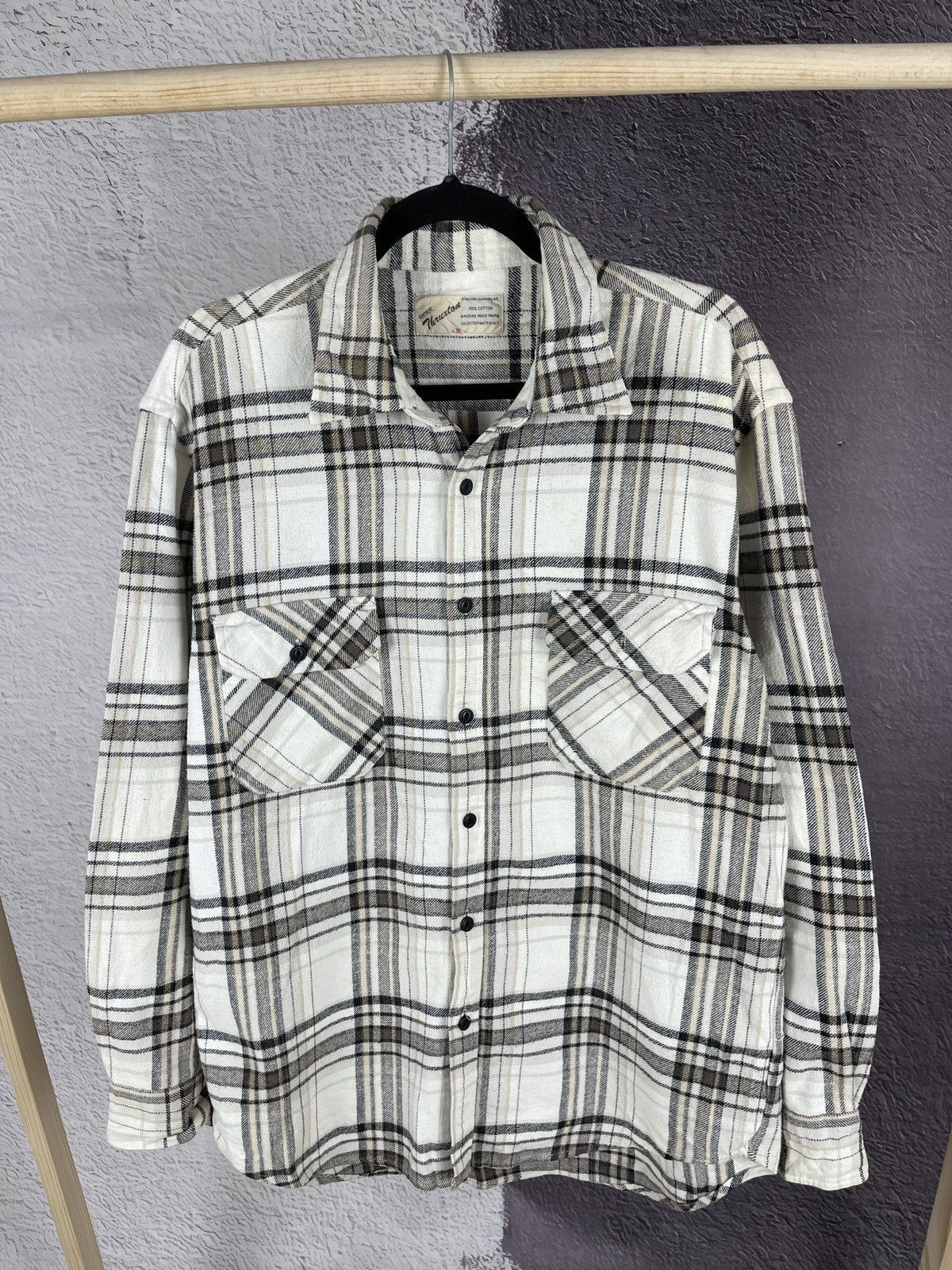 Flannel × Japanese Brand Thruxton Work checkered flannel Japanese ls shirt Size US XL / EU 56 / 4 - 2 Thumbnail