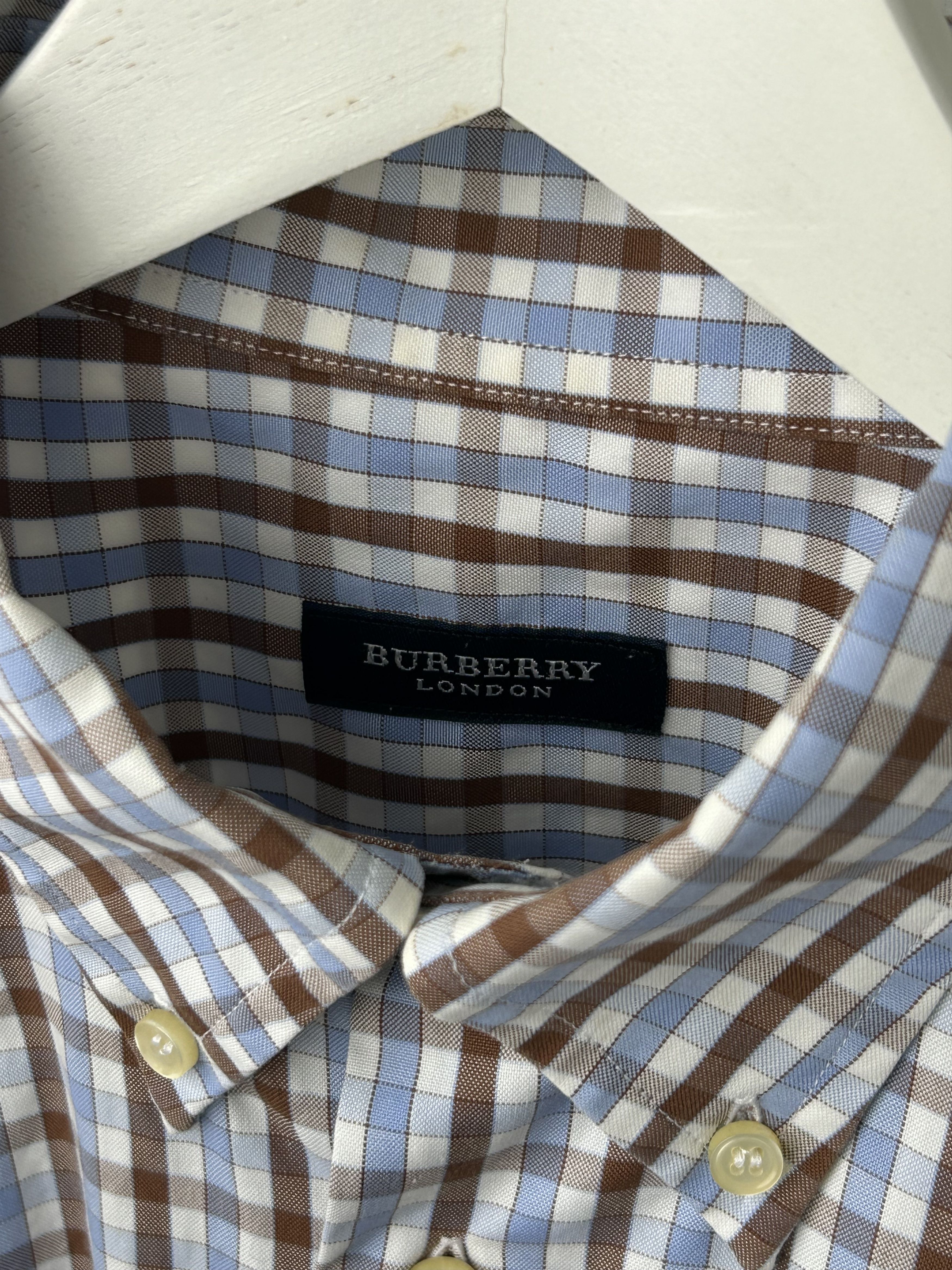 Burberry Burberry London Check Cotton Shirt Size US L / EU 52-54 / 3 - 4 Thumbnail