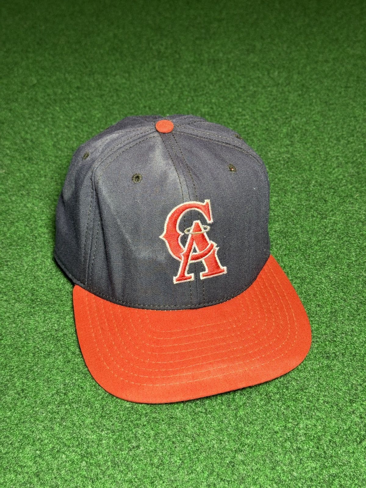 New Era Vintage 80s California Angels New Era Dupont Pro Model Hat Size ONE SIZE - 1 Thumbnail