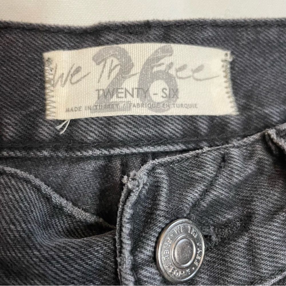 Free People NWT New $98 Free People We The Free Lasso High-Rise Black J Size 26" / US 2 / IT 38 - 7 Thumbnail