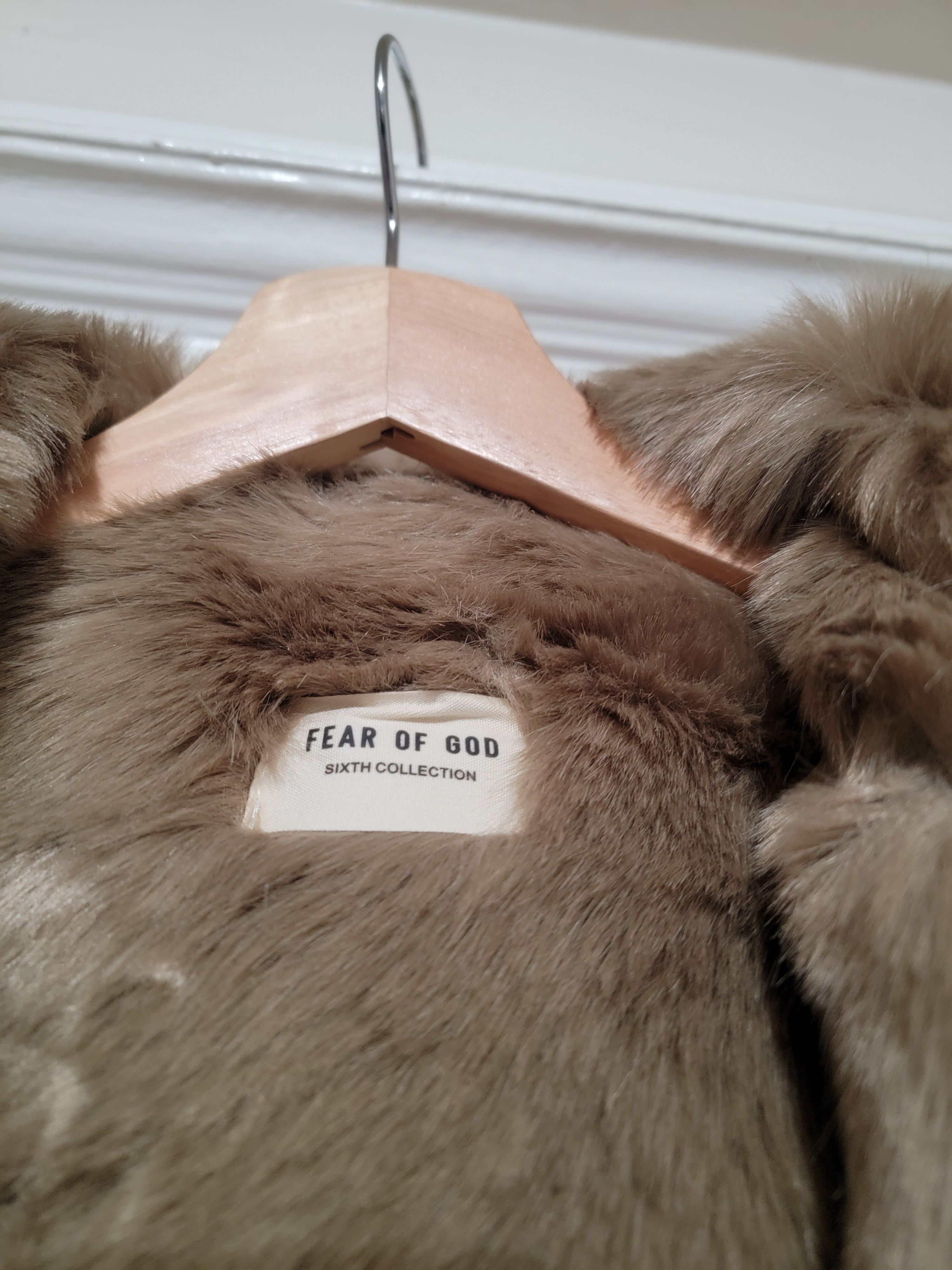 【FEAR OF GOD】6th faux fur jacket Fear of God Sixth Collection Faux Fur Bomber – Justin Reed