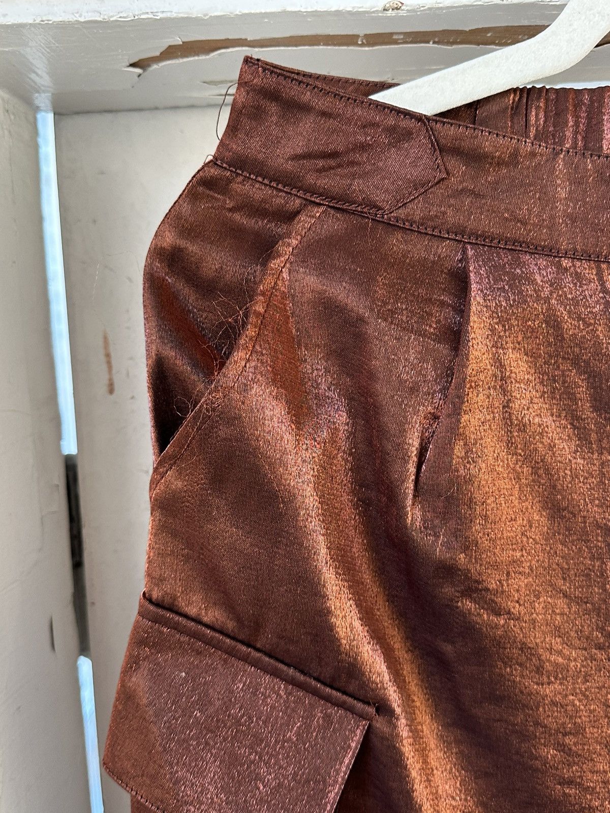 20471120 × Beauty Beast × Vintage Vintage Cargo Bondage Bronze Pants Size 32" / US 10 / IT 46 - 7 Thumbnail