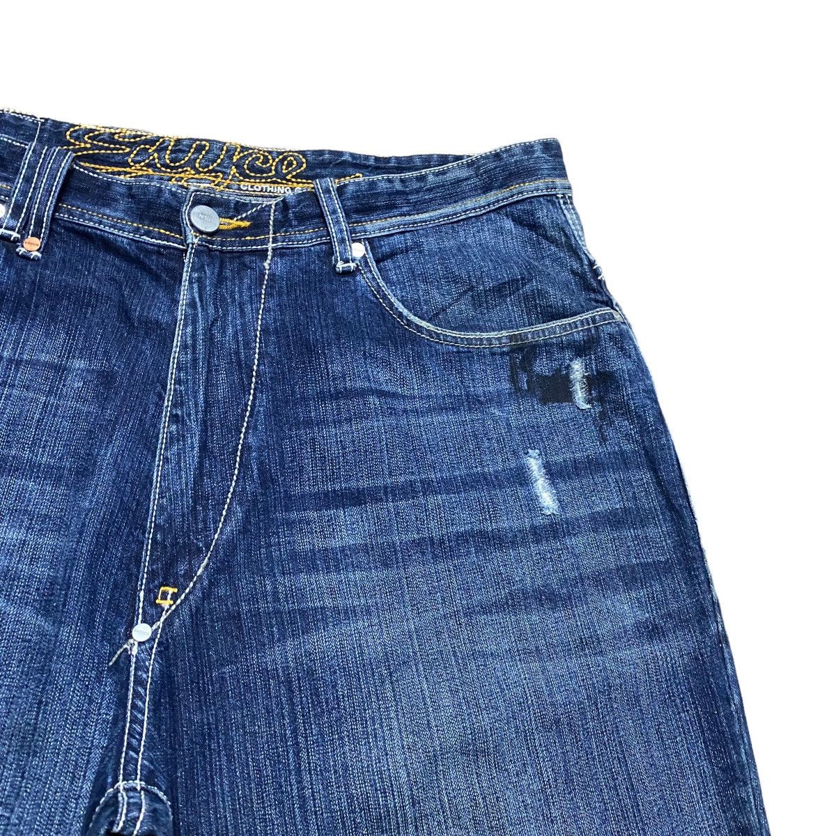 Enyce Vintage Enyce Denim Patchwork Baggy Pants Size US 36 / EU 52 - 5 Thumbnail