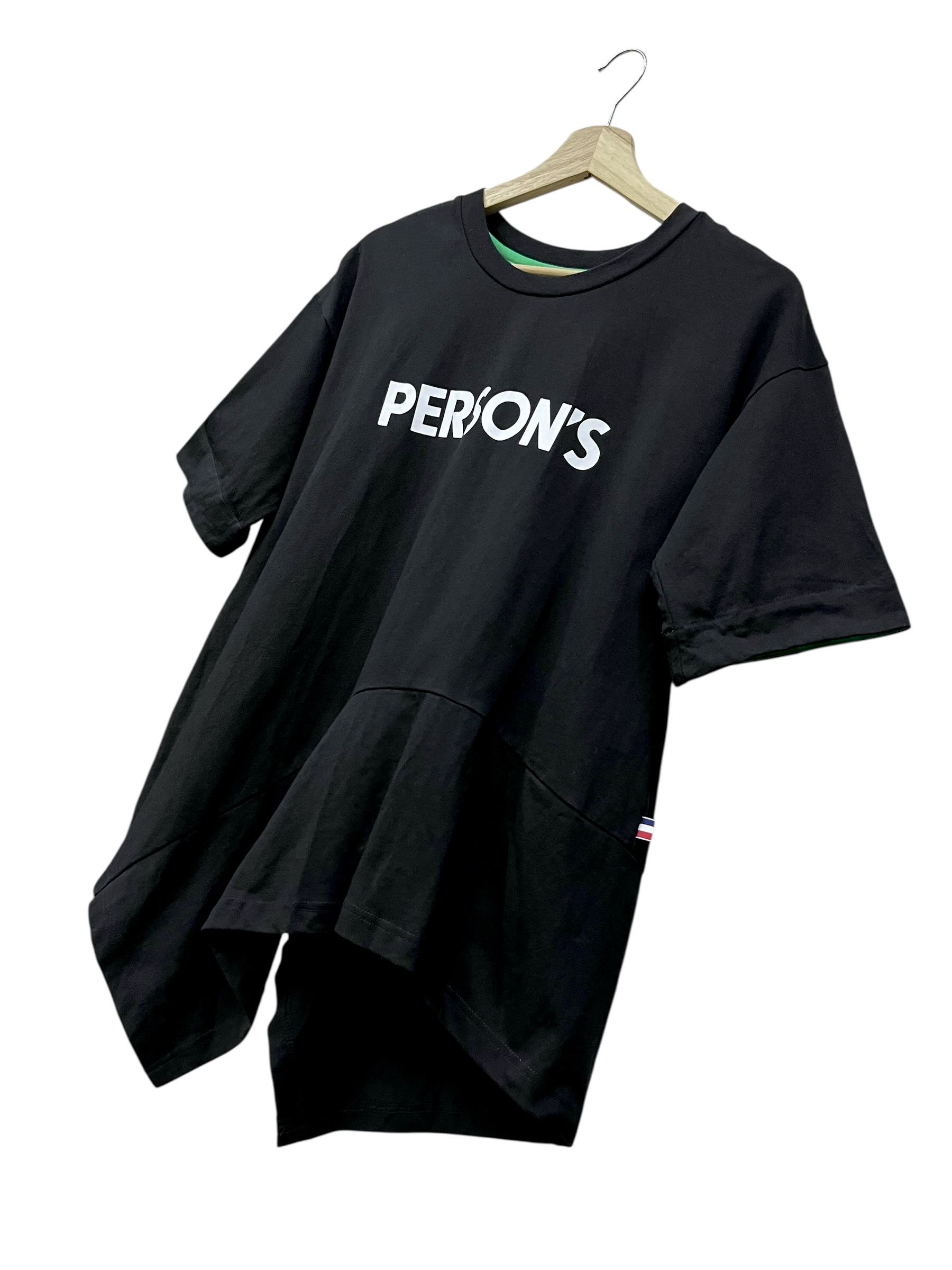 PERSON'S PERSON'S Nobuo Ikeda Asymmetric Hem Decon Runway Tee Size US M / EU 48-50 / 2 - 4 Thumbnail
