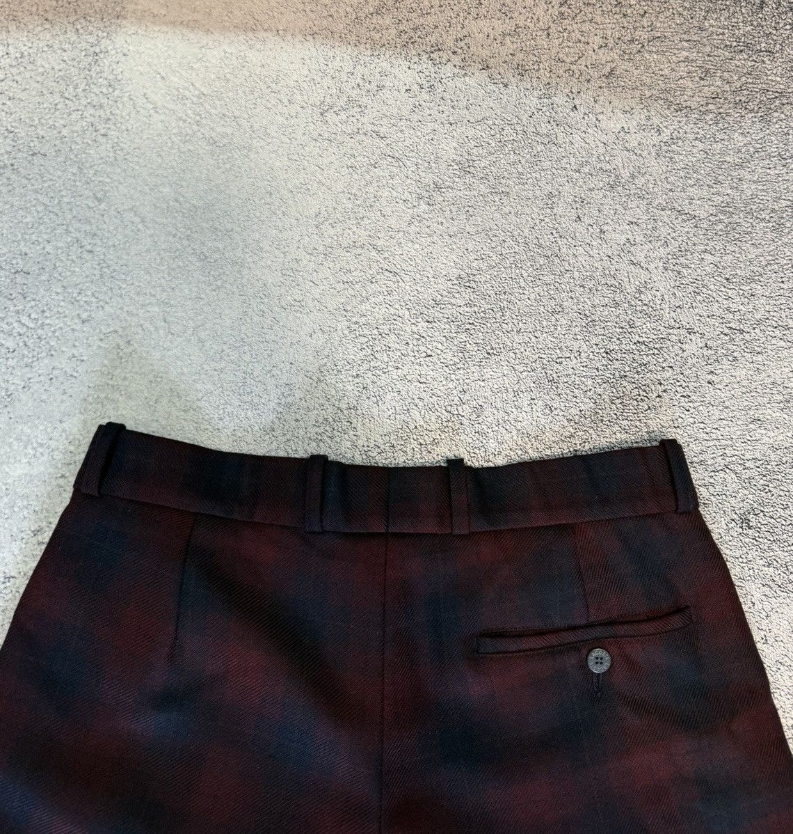 Lacoste Vintage Lacoste Pants Trousers Men Made In France Wool Plaid Size US 30 / EU 46 - 25 Thumbnail